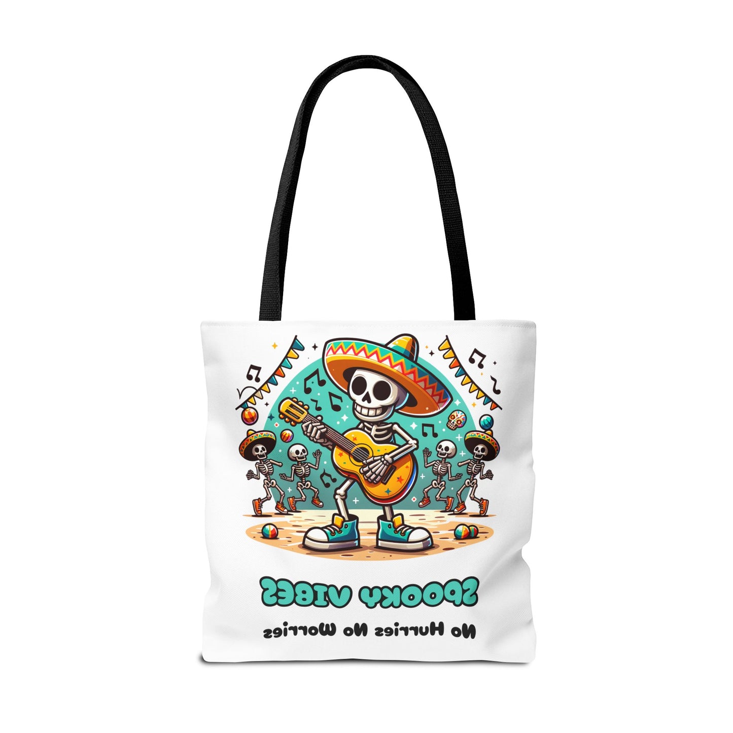 Spooky Vibes Tote Bag – Halloween Gothic Carryall