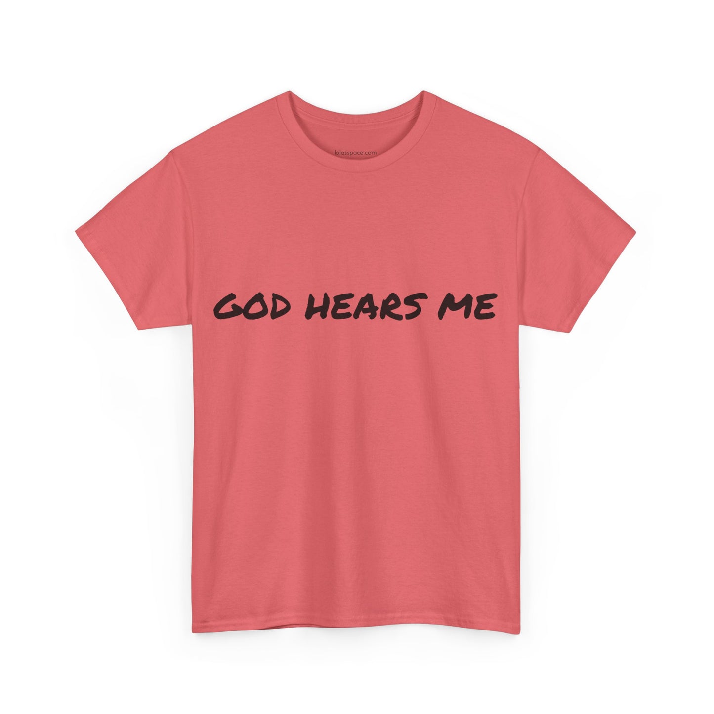 God Hears Me Unisex Heavy Cotton Tee