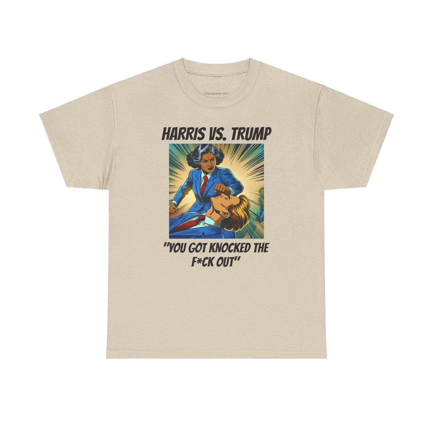 Harris vs Trump Unisex Heavy Cotton Tee