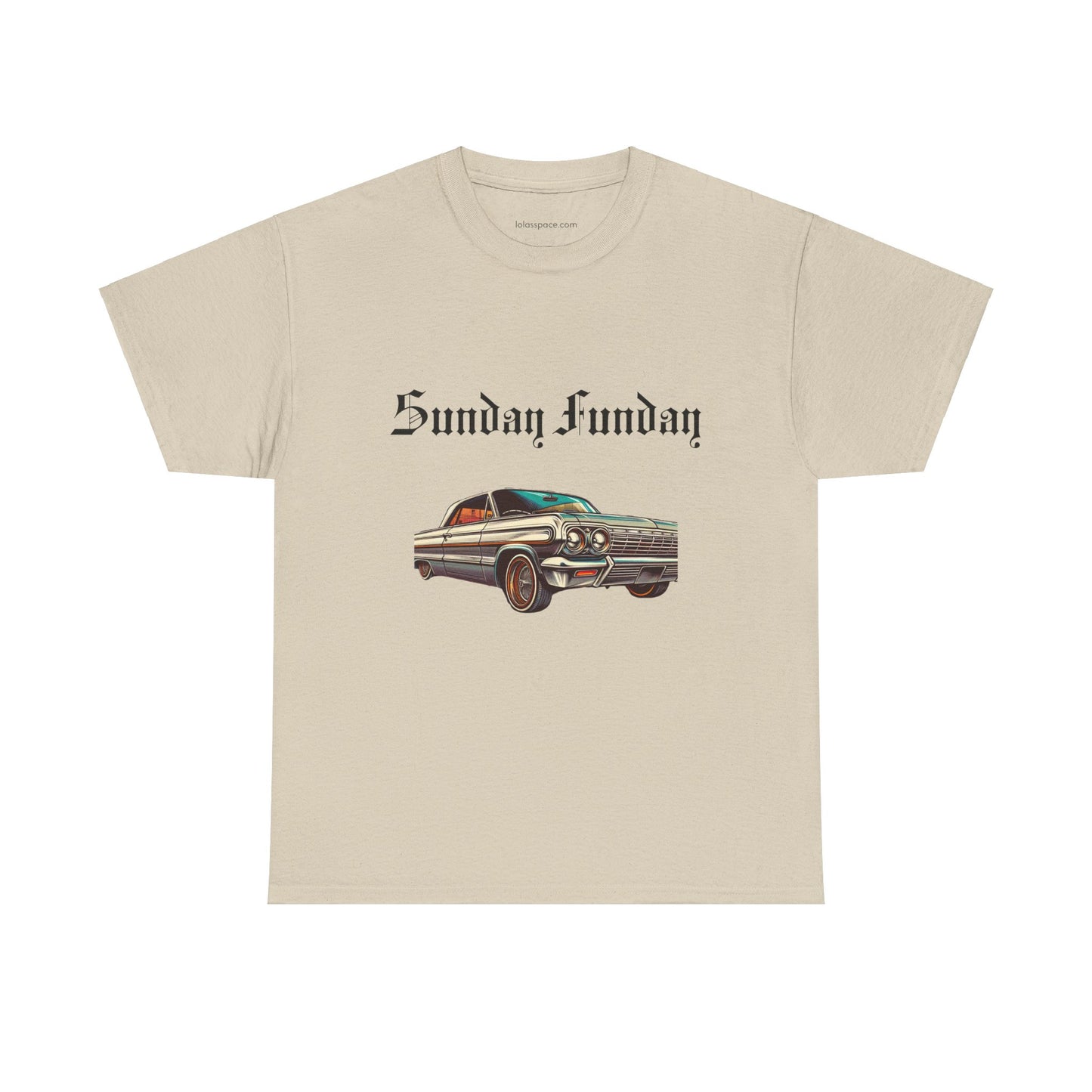 Sunday Funday Lowrider Unisex Heavy Cotton Tee