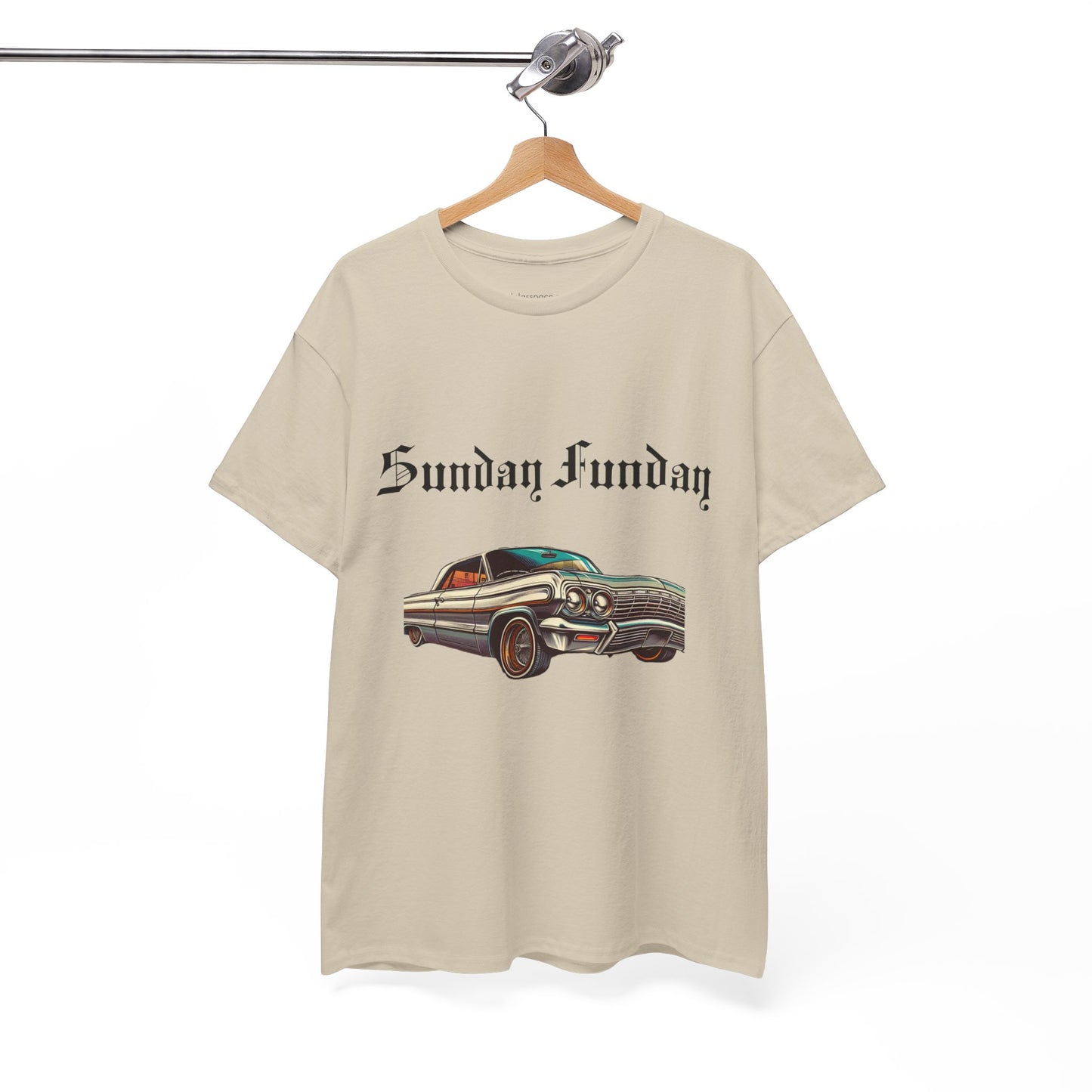 Sunday Funday Lowrider Unisex Heavy Cotton Tee