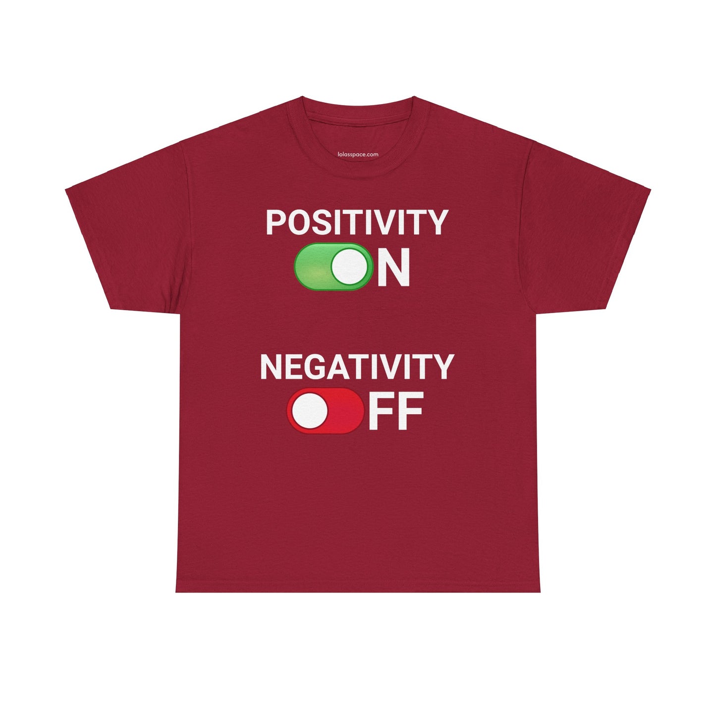 Positivity On Negativity Off Tee