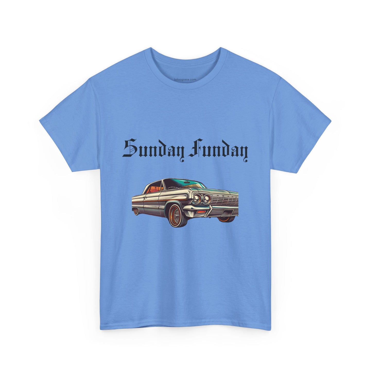 Sunday Funday Lowrider Unisex Heavy Cotton Tee