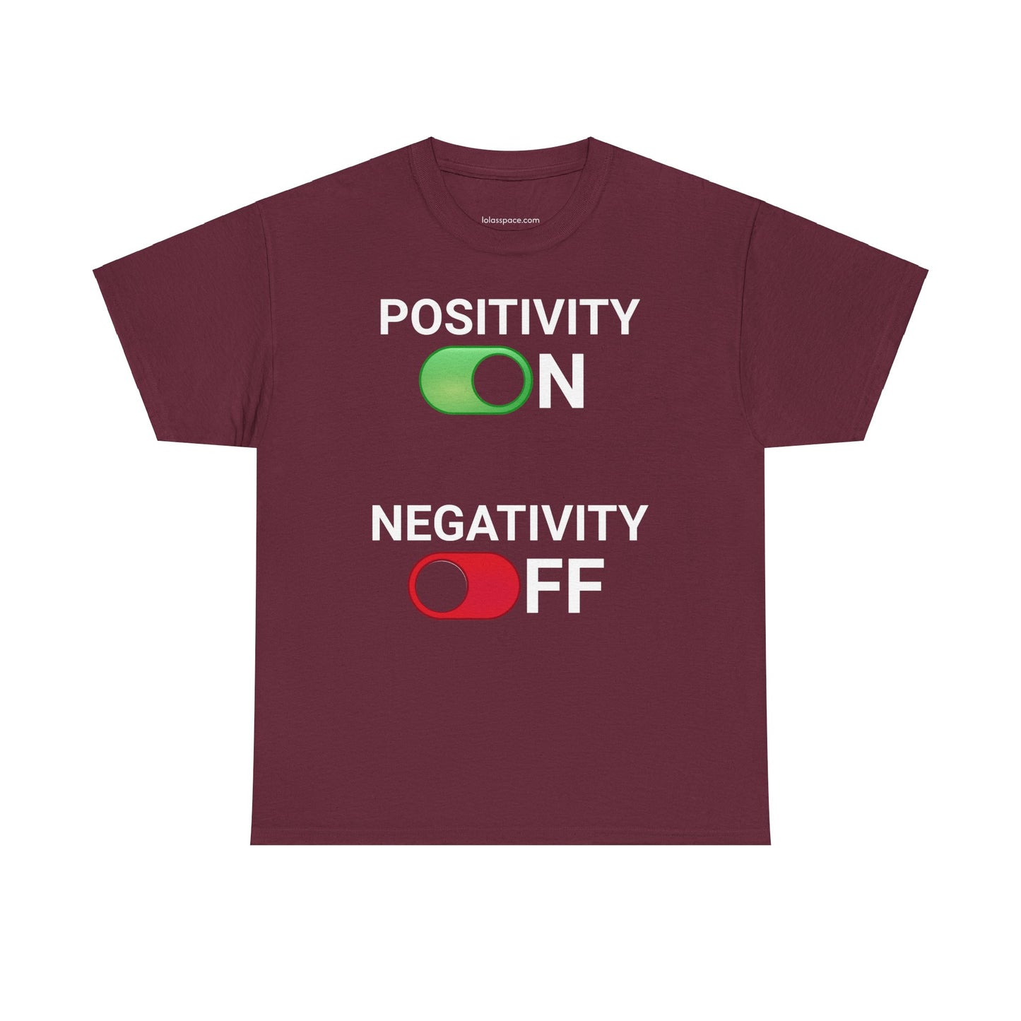 Positivity On Negativity Off Tee