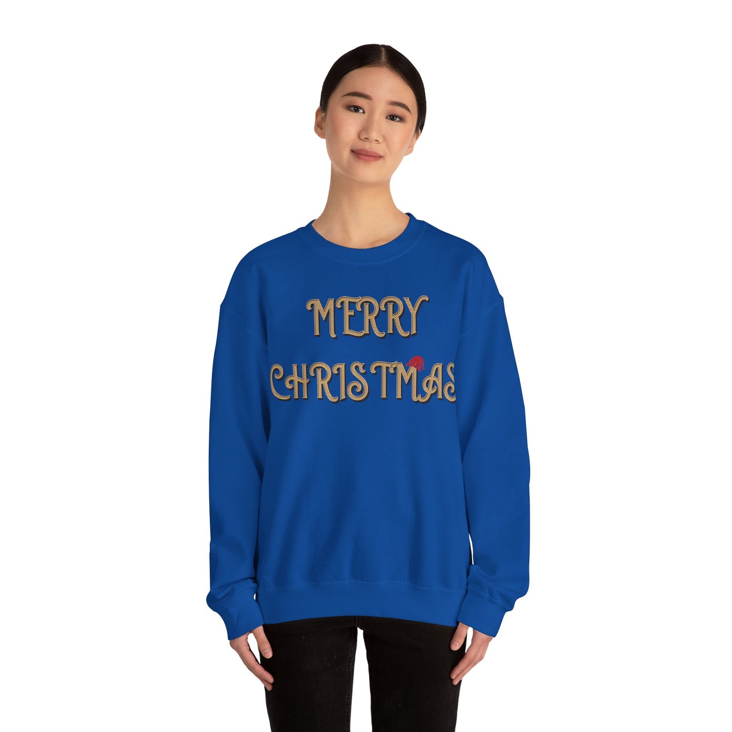 Merry Christmas Unisex Heavy Blend™ Crewneck Sweatshirt