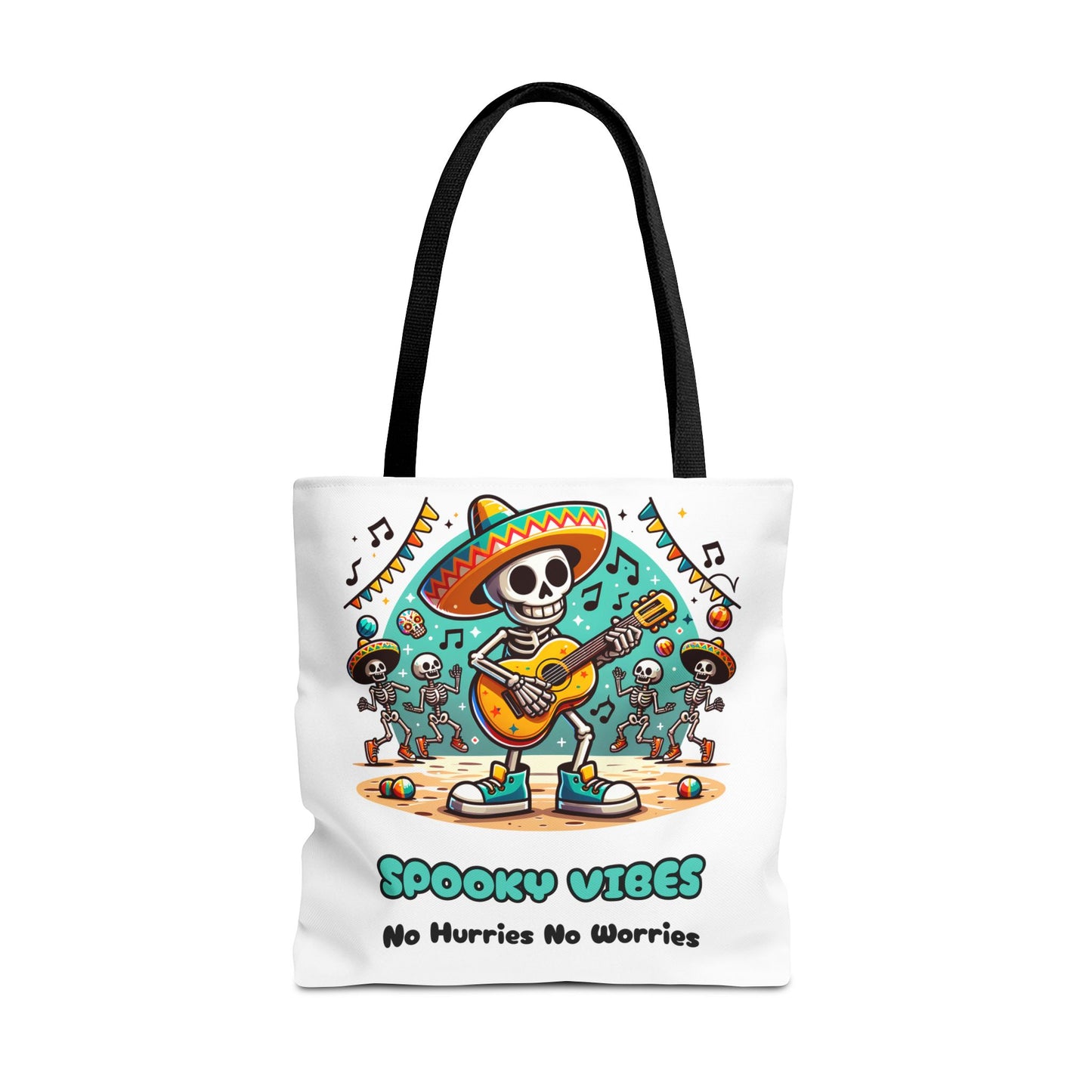 Spooky Vibes Tote Bag – Halloween Gothic Carryall