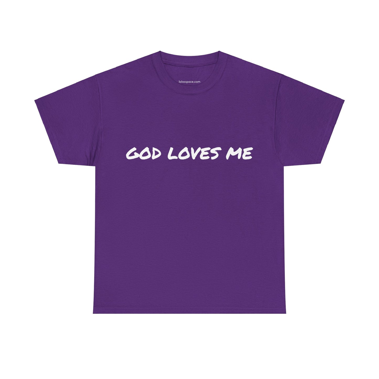 God Loves Me Unisex Heavy Cotton Tee