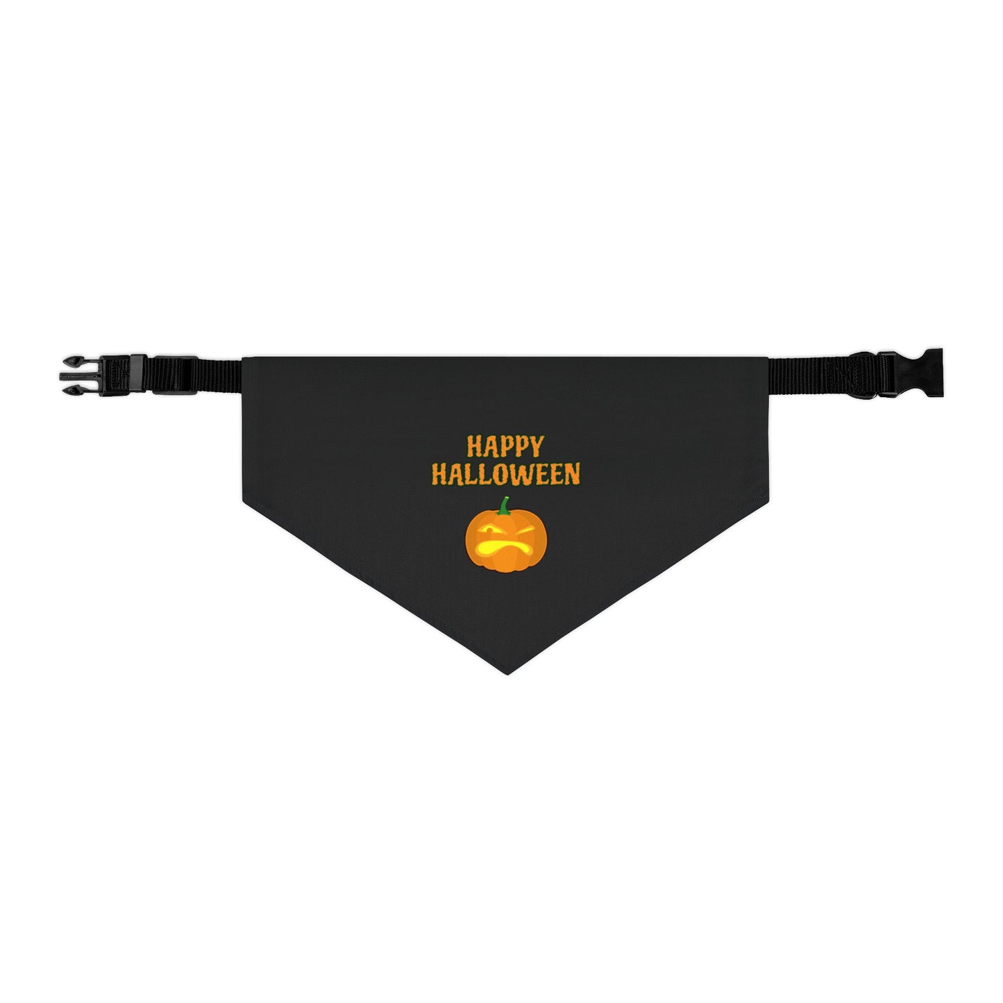 Black Halloween Pet Bandana