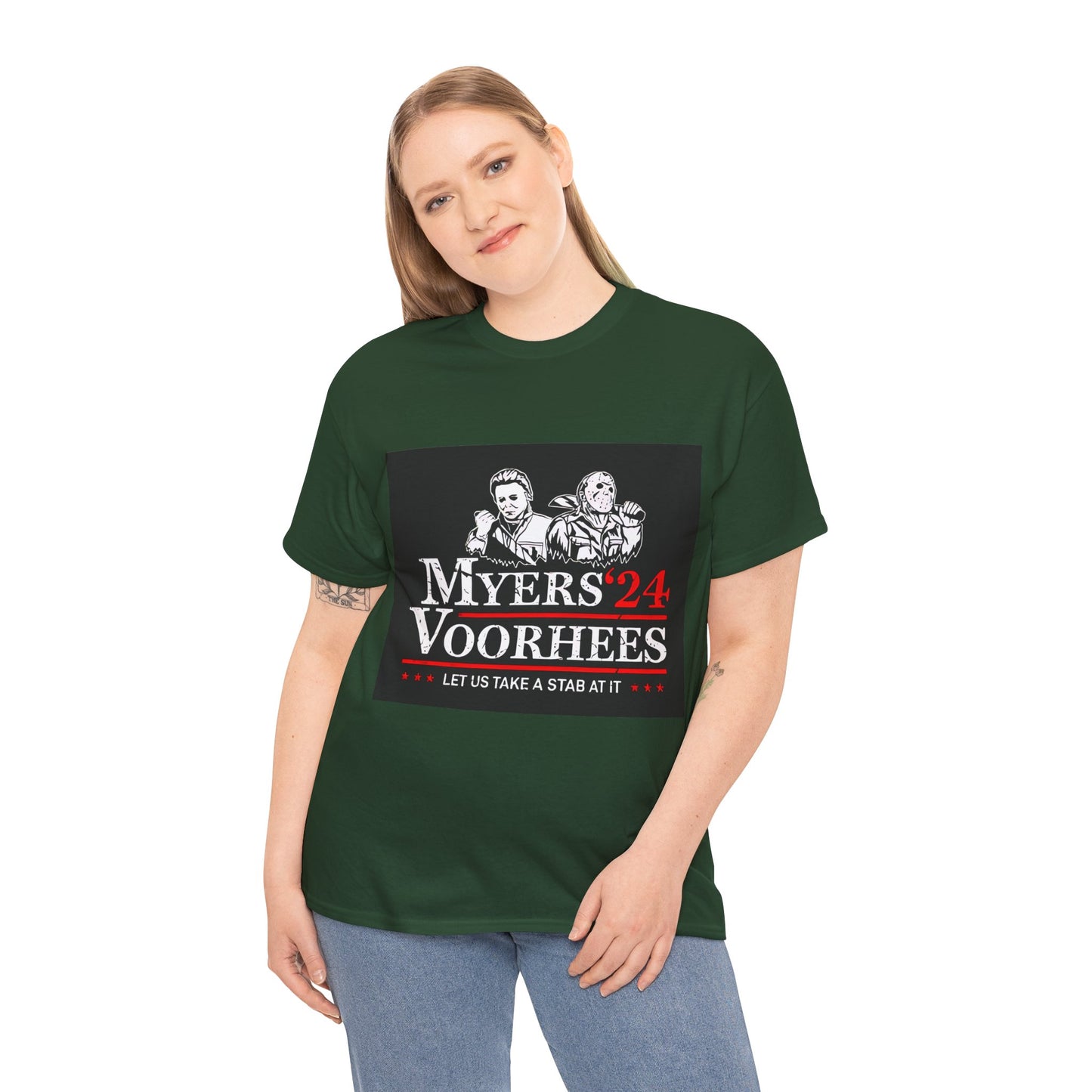 Myers Voorhees 24 Unisex Heavy Cotton Tee