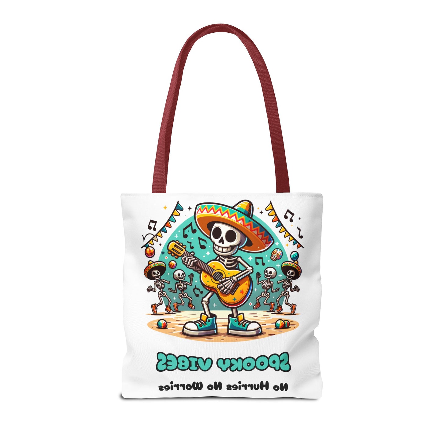 Spooky Vibes Tote Bag – Halloween Gothic Carryall