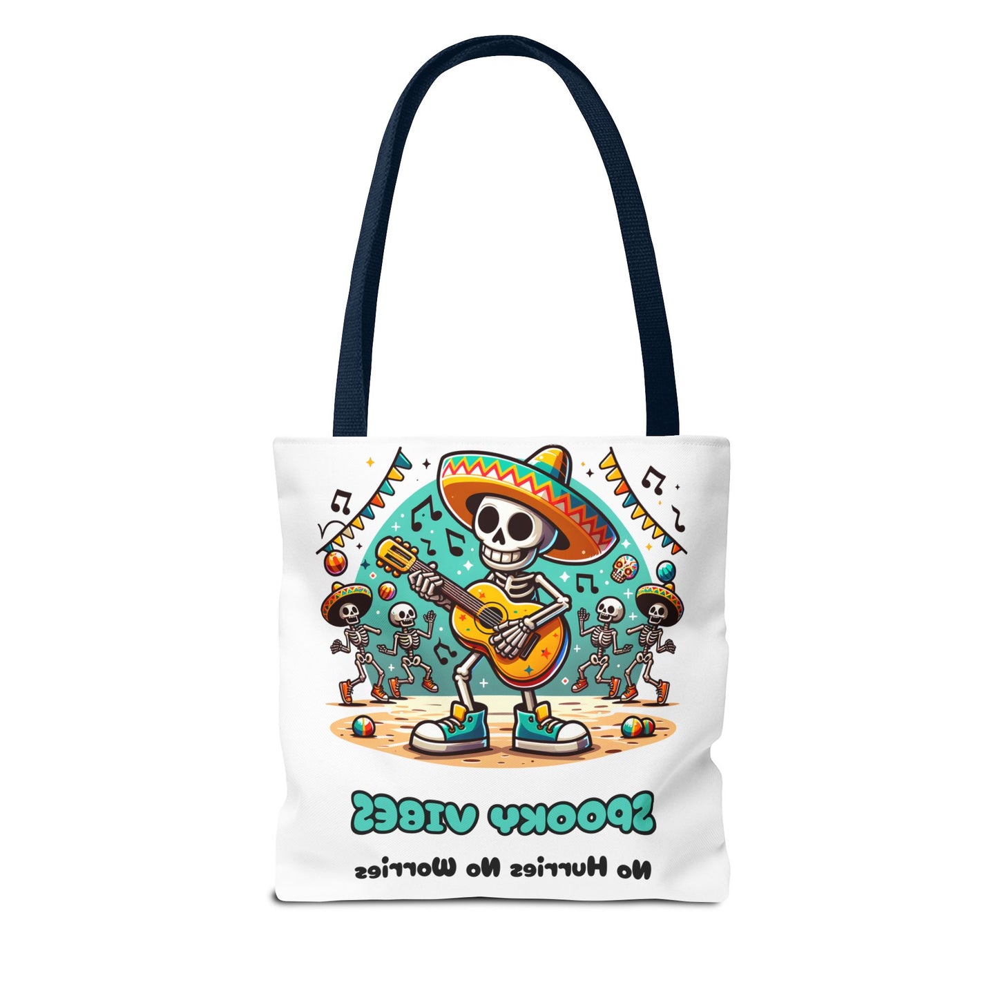 Spooky Vibes Tote Bag – Halloween Gothic Carryall