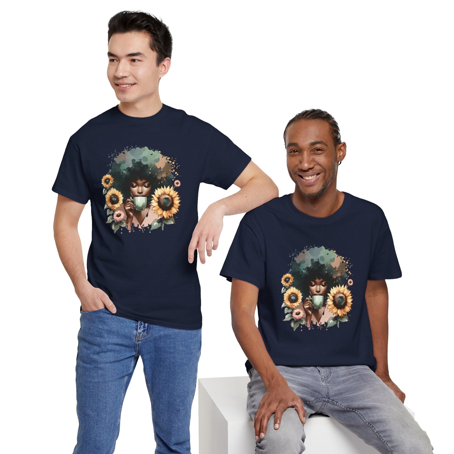 Sunflowers And Coffee T-Shirt