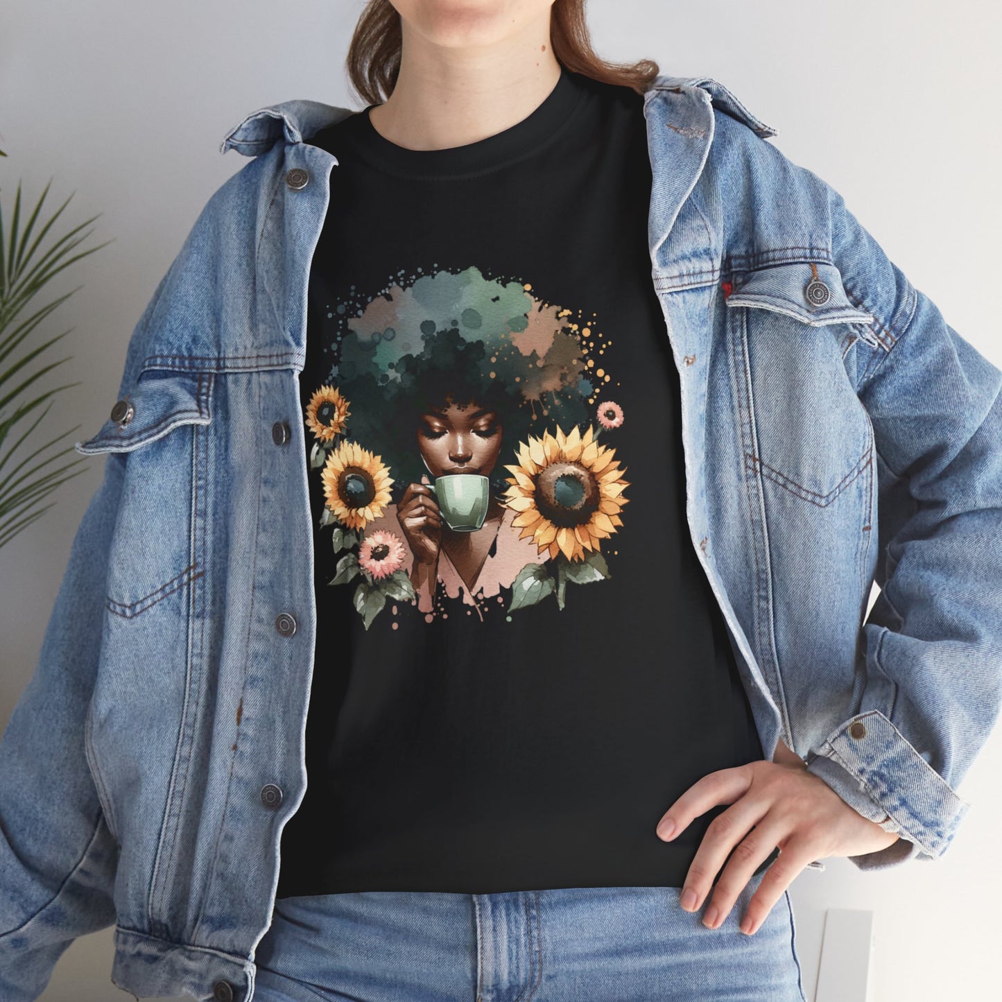 Sunflowers And Coffee T-Shirt