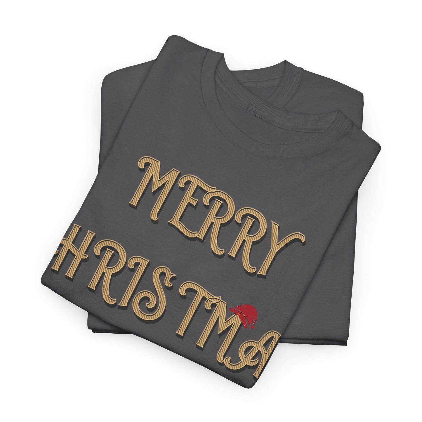 Merry Christmas Unisex Heavy Cotton Tee