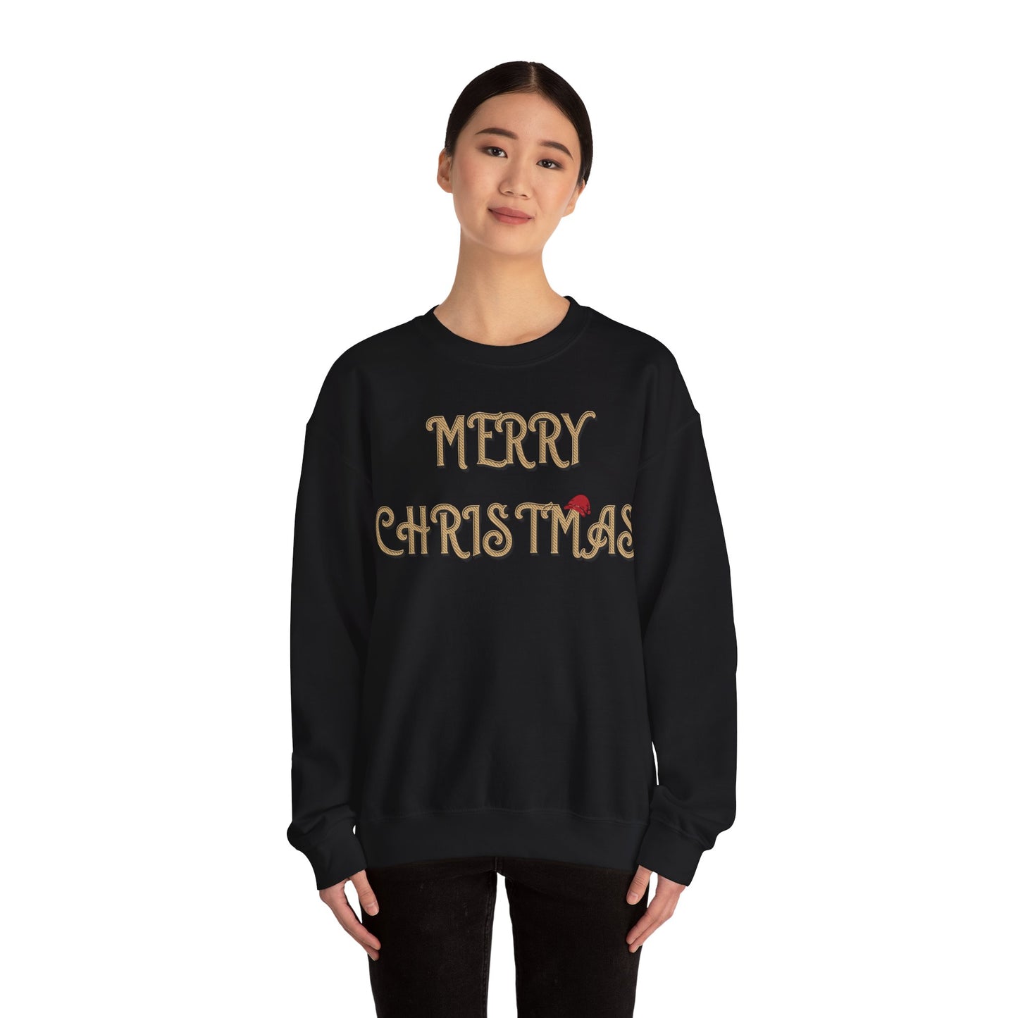 Merry Christmas Unisex Heavy Blend™ Crewneck Sweatshirt