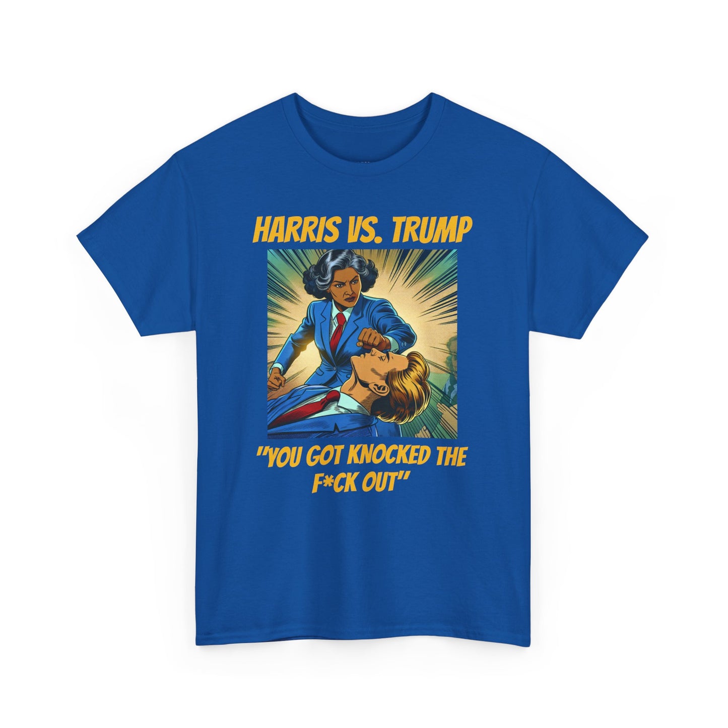 Harris vs Trump Unisex Heavy Cotton Tee