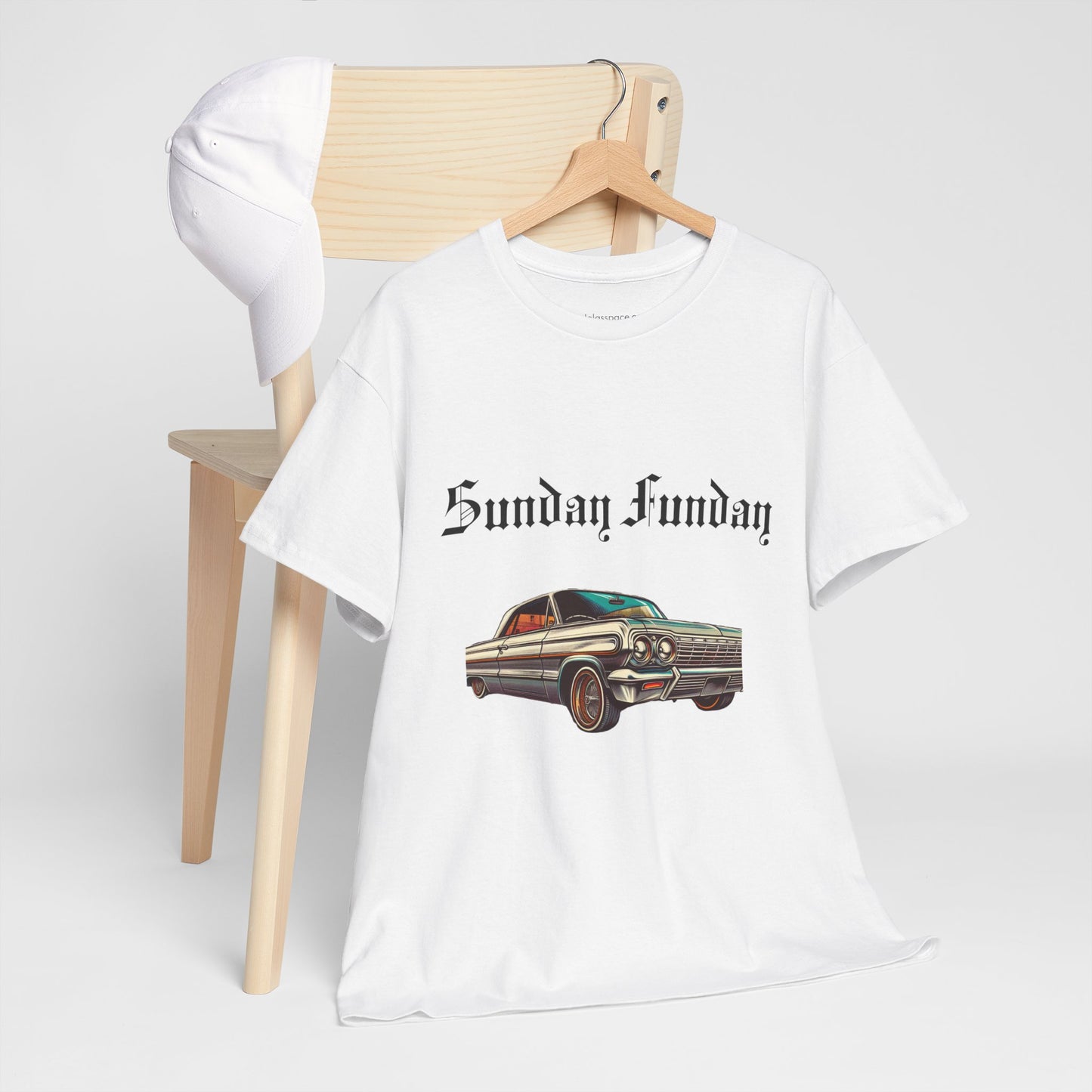 Sunday Funday Lowrider Unisex Heavy Cotton Tee