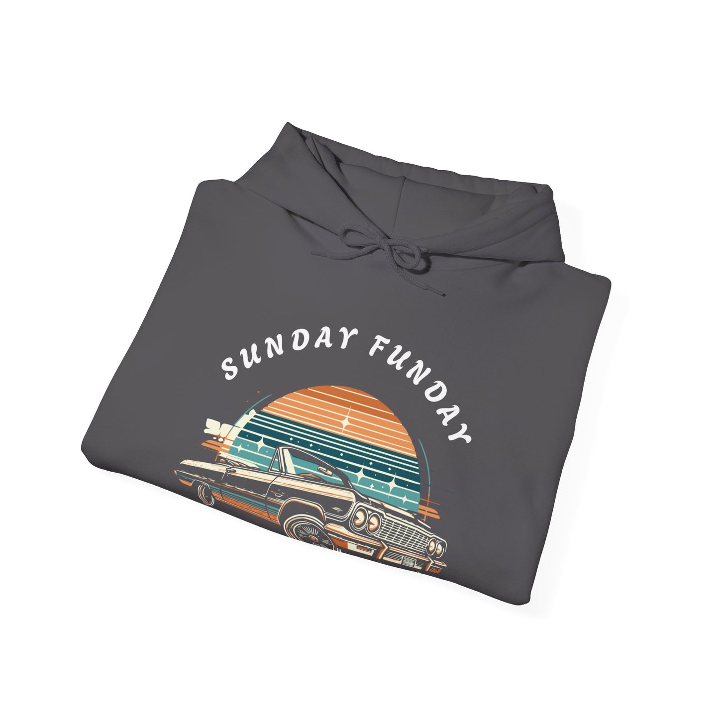 Sunday Funday Lowrider Unisex Heavy Blend™ Hooded Sweatshirt