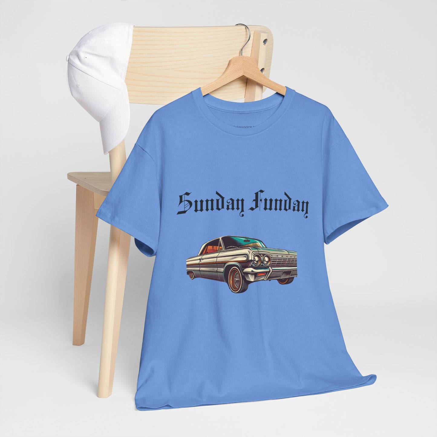 Sunday Funday Lowrider Unisex Heavy Cotton Tee