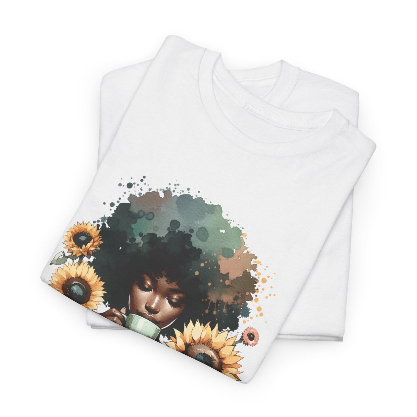 Sunflowers And Coffee T-Shirt