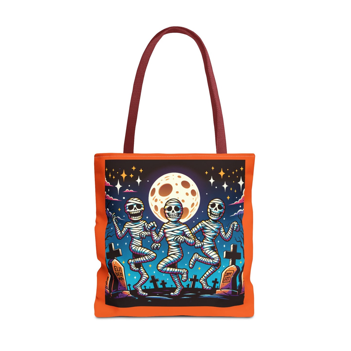 Halloween Dancing Mummies Tote Bag