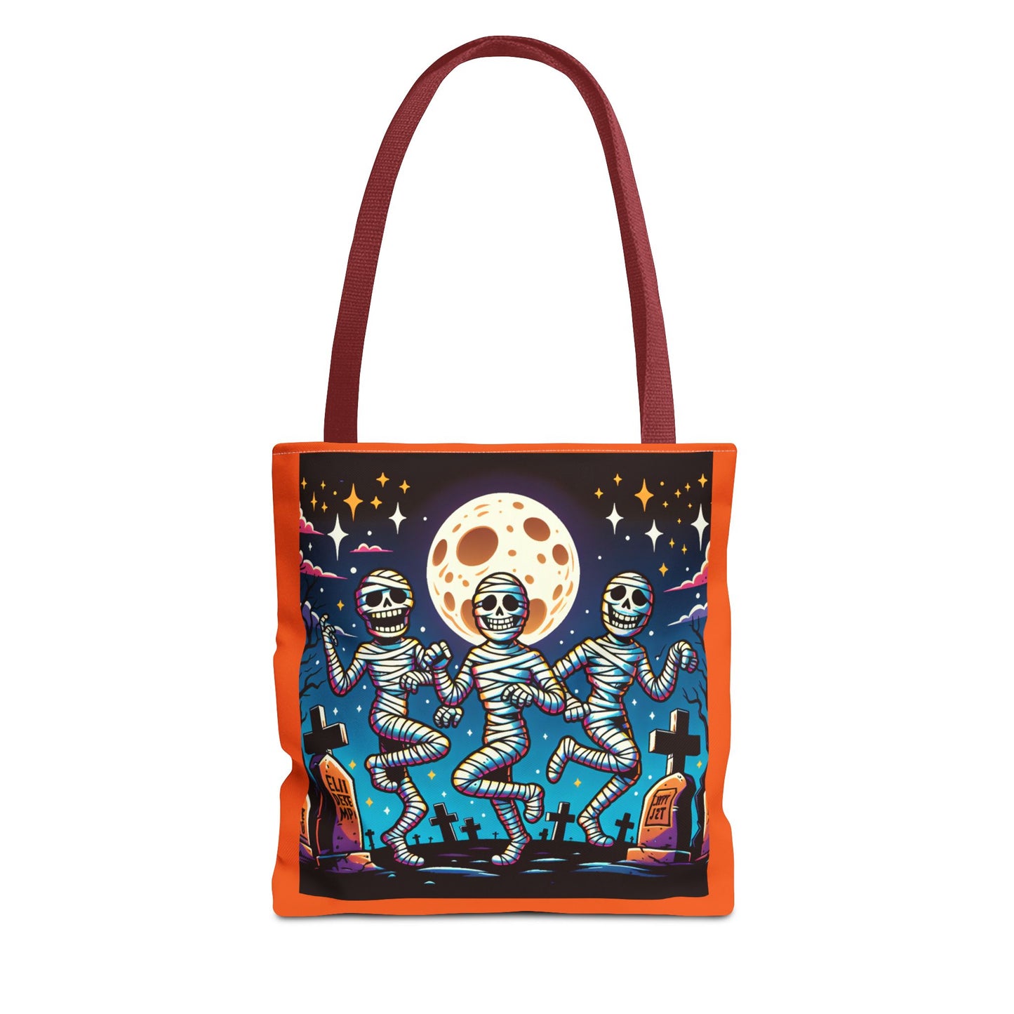 Halloween Dancing Mummies Tote Bag