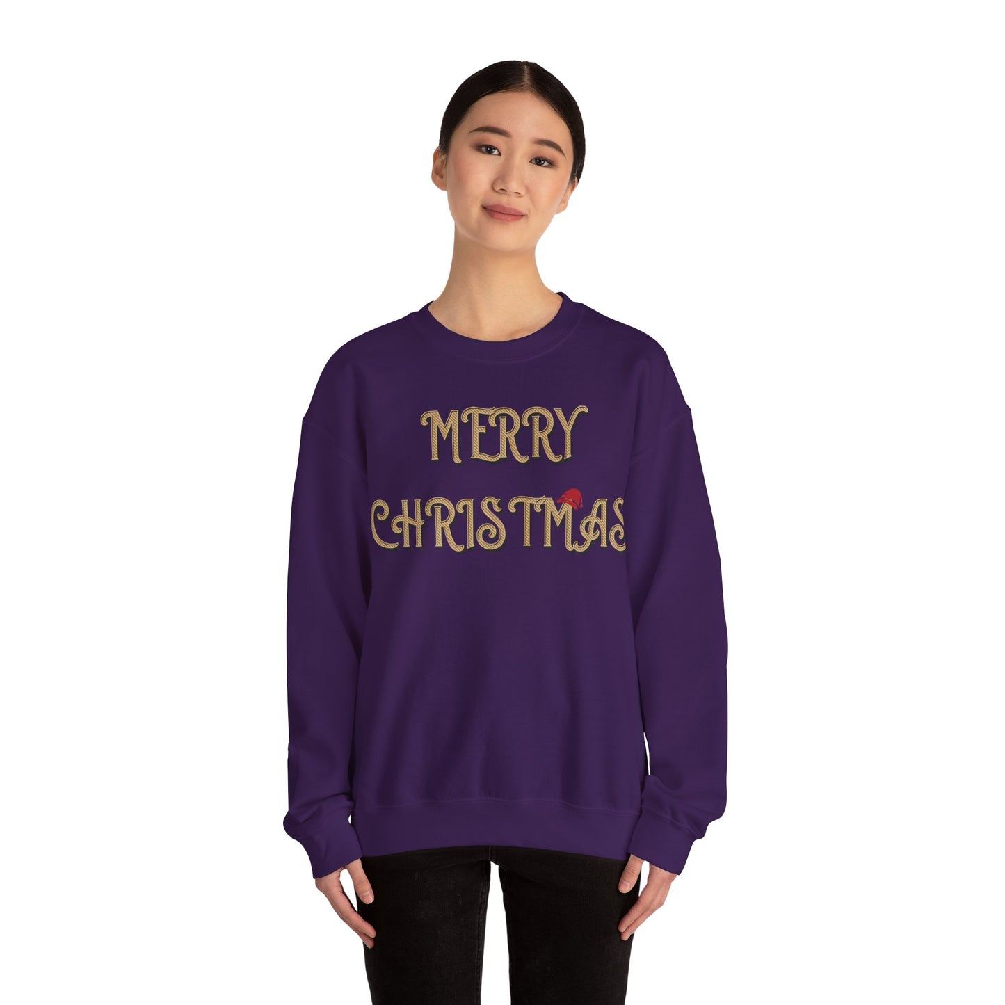 Merry Christmas Unisex Heavy Blend™ Crewneck Sweatshirt