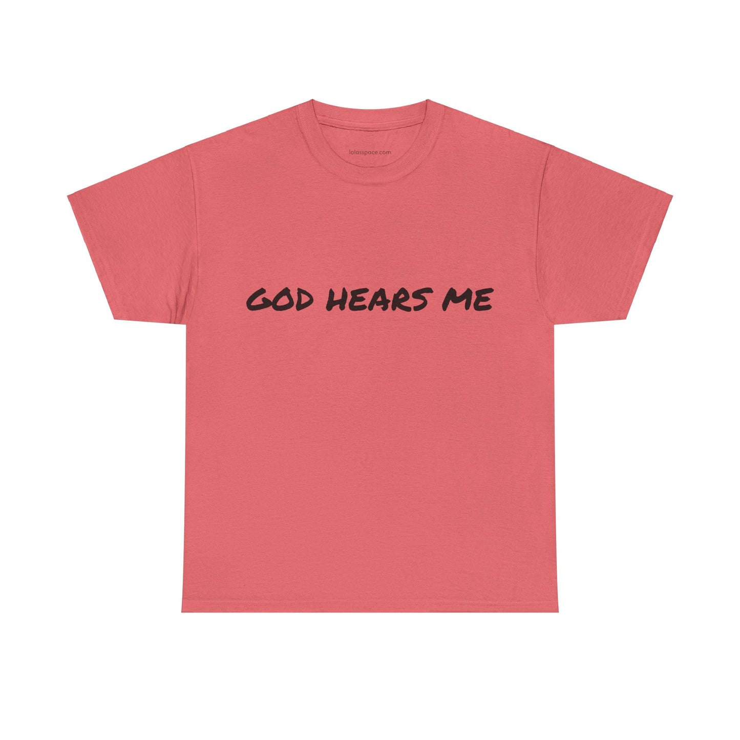 God Hears Me Unisex Heavy Cotton Tee