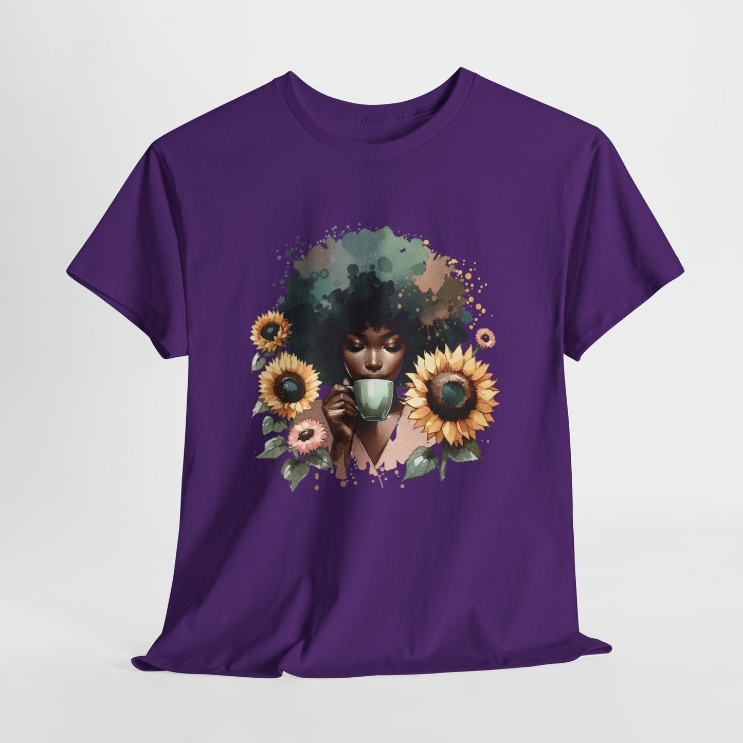 Sunflowers And Coffee T-Shirt