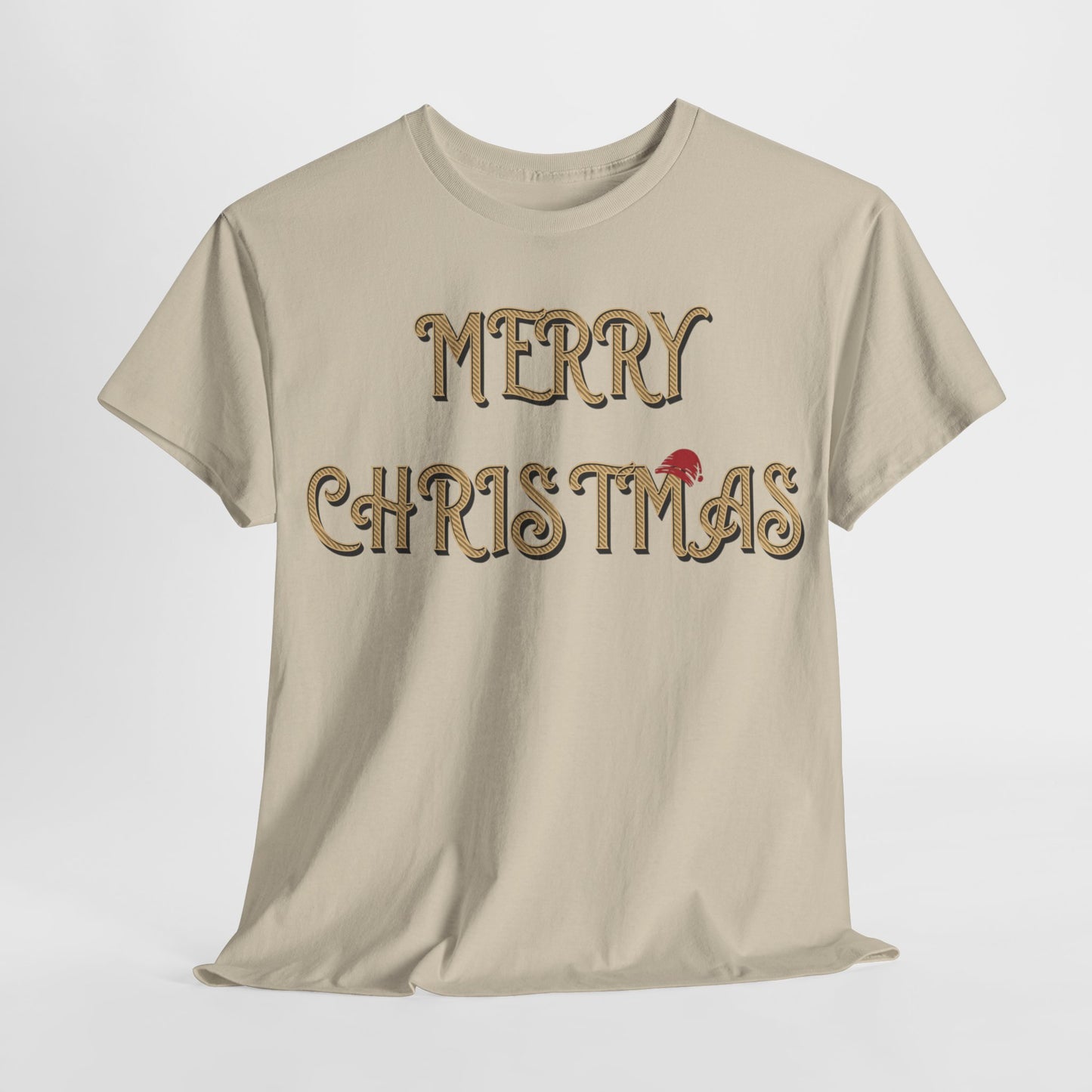 Merry Christmas Unisex Heavy Cotton Tee