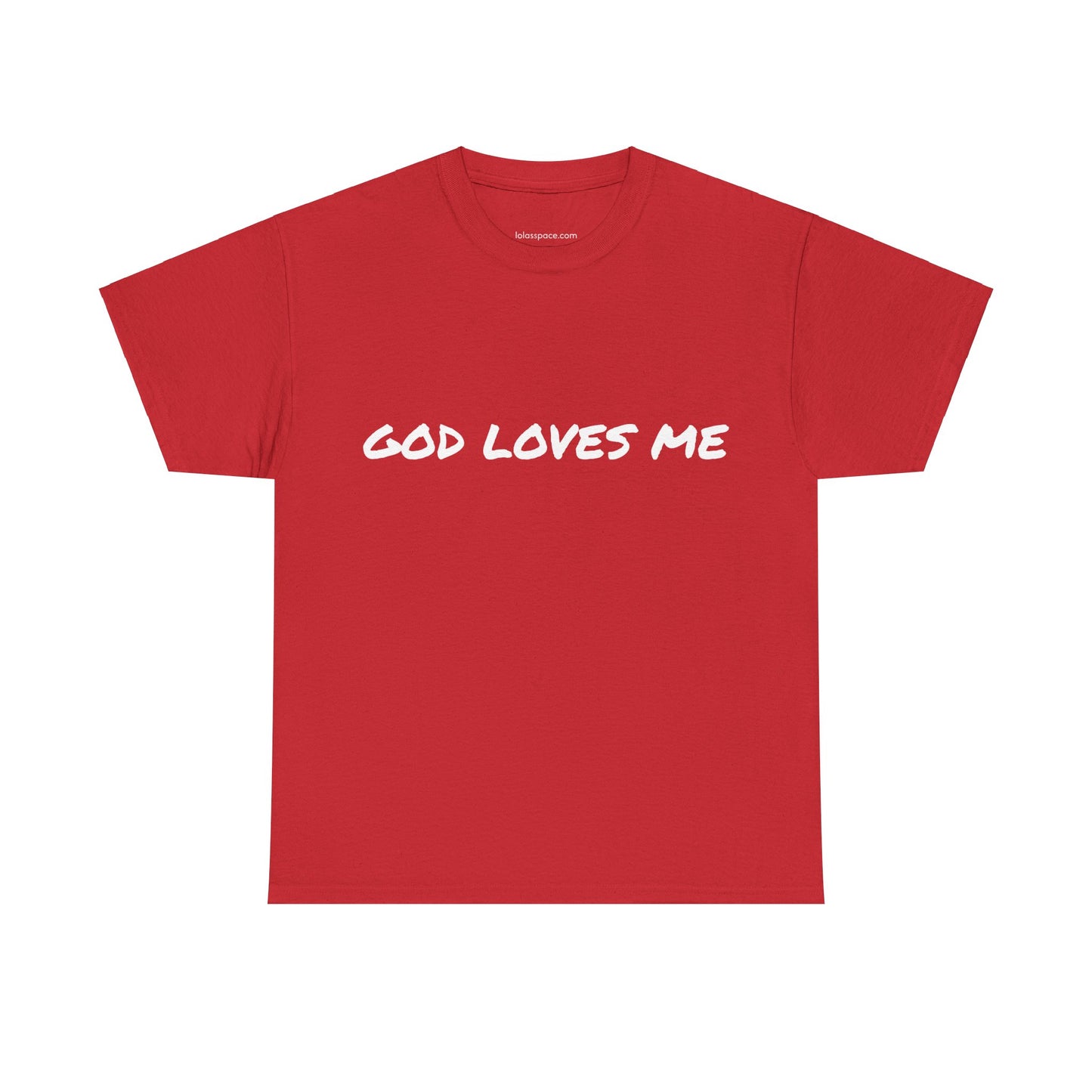 God Loves Me Unisex Heavy Cotton Tee