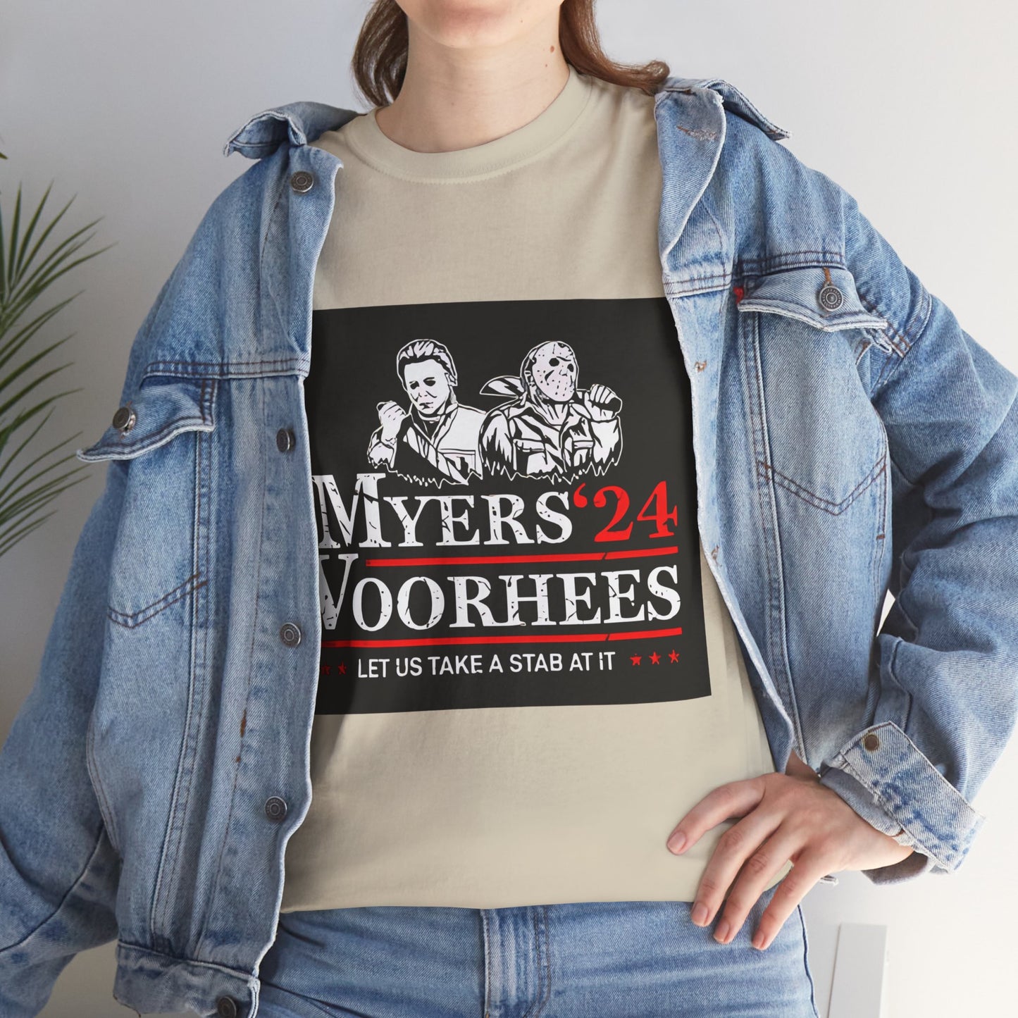 Myers Voorhees 24 Unisex Heavy Cotton Tee