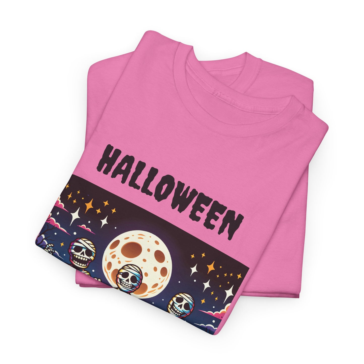 Halloween Graveyard Party Unisex Heavy Cotton Tee