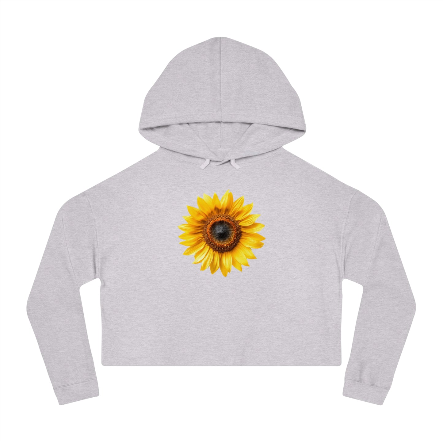 Sunflower Cropped Hoodie