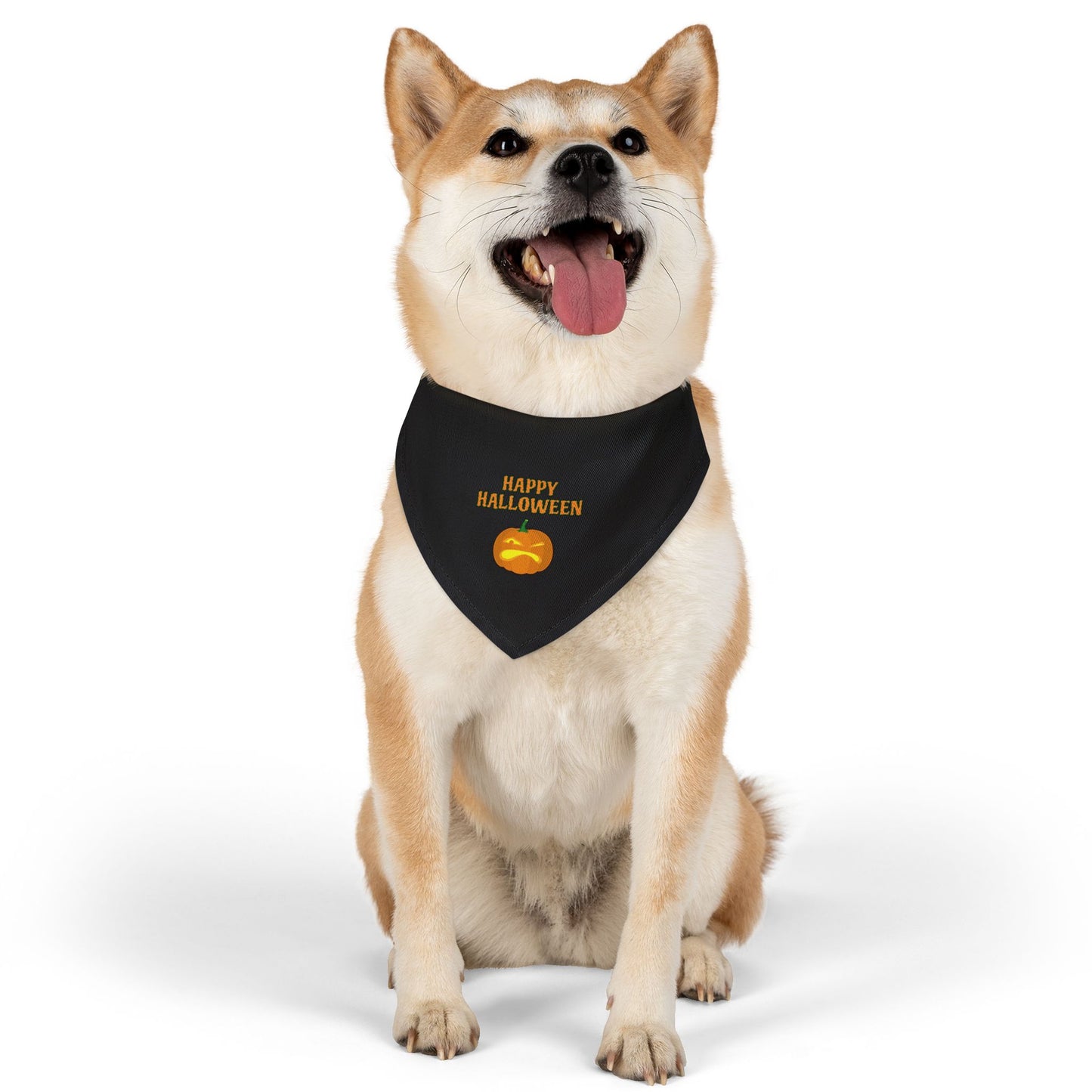 Black Halloween Pet Bandana