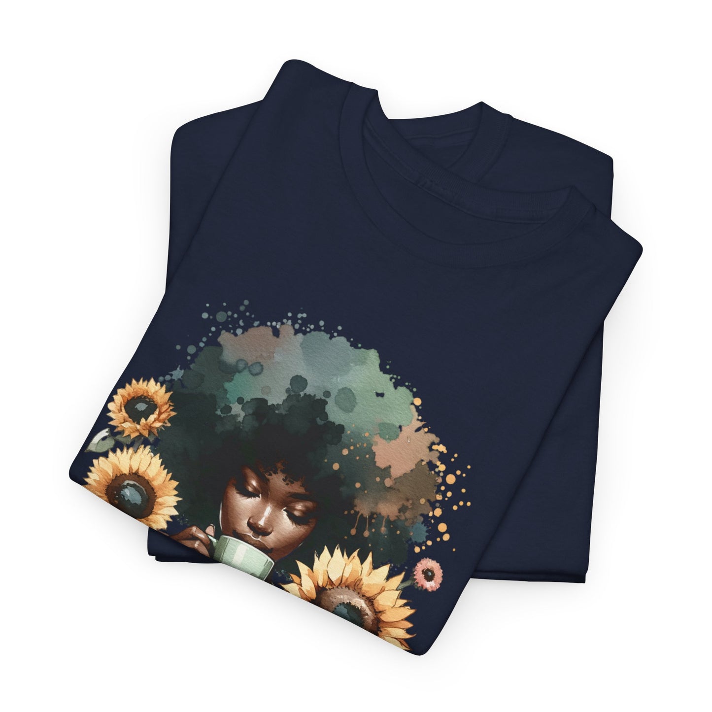 Sunflowers And Coffee T-Shirt