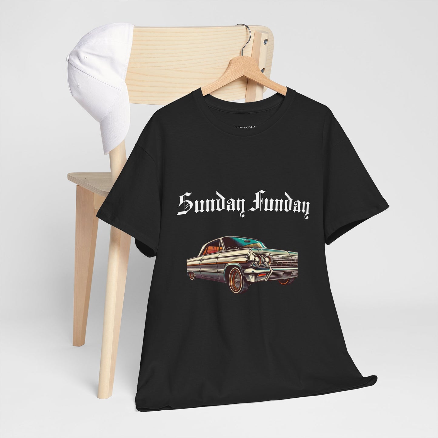 Sunday Funday Lowrider Unisex Heavy Cotton Tee