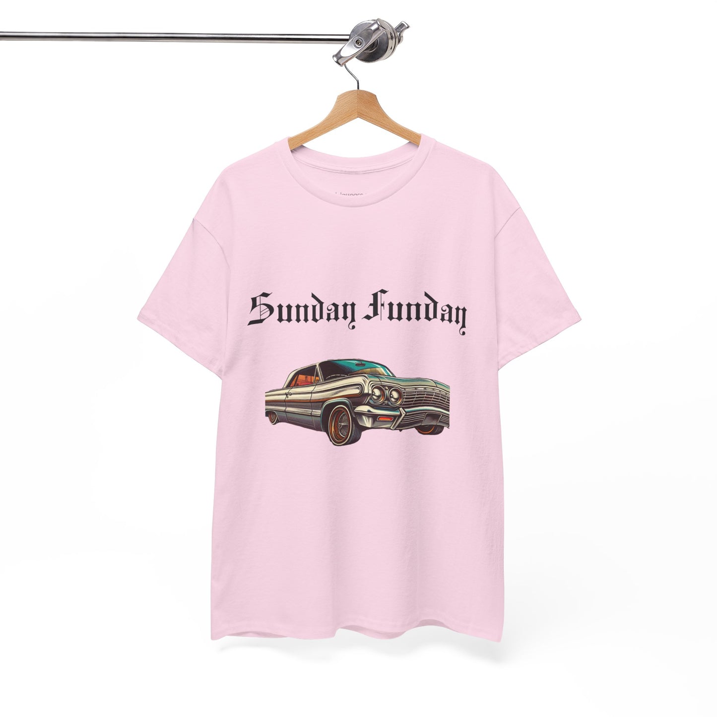 Sunday Funday Lowrider Unisex Heavy Cotton Tee