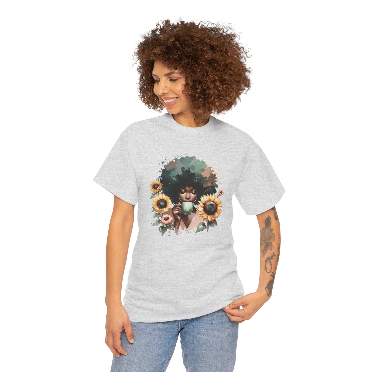 Sunflowers And Coffee T-Shirt