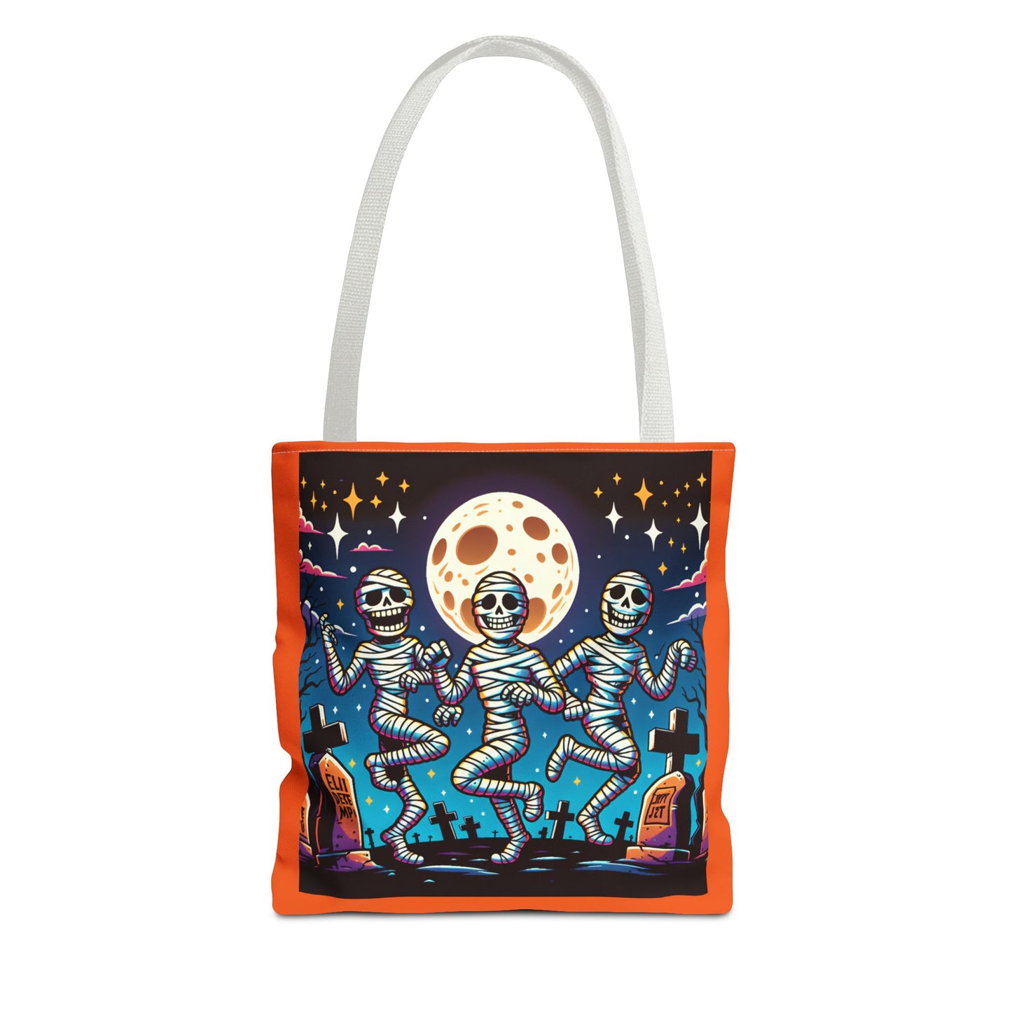 Halloween Dancing Mummies Tote Bag