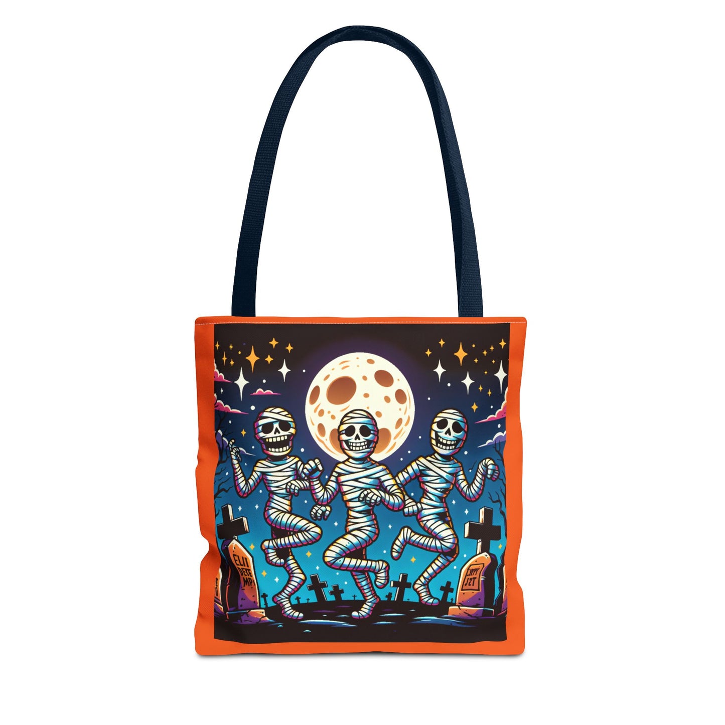 Halloween Dancing Mummies Tote Bag