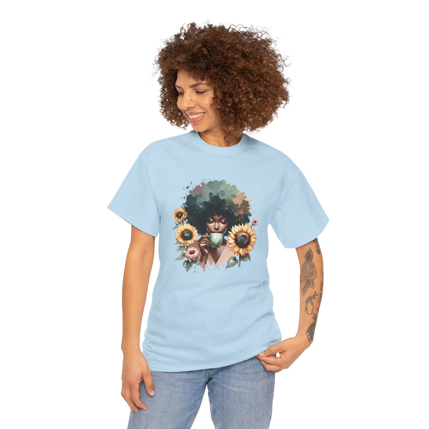 Sunflowers And Coffee T-Shirt