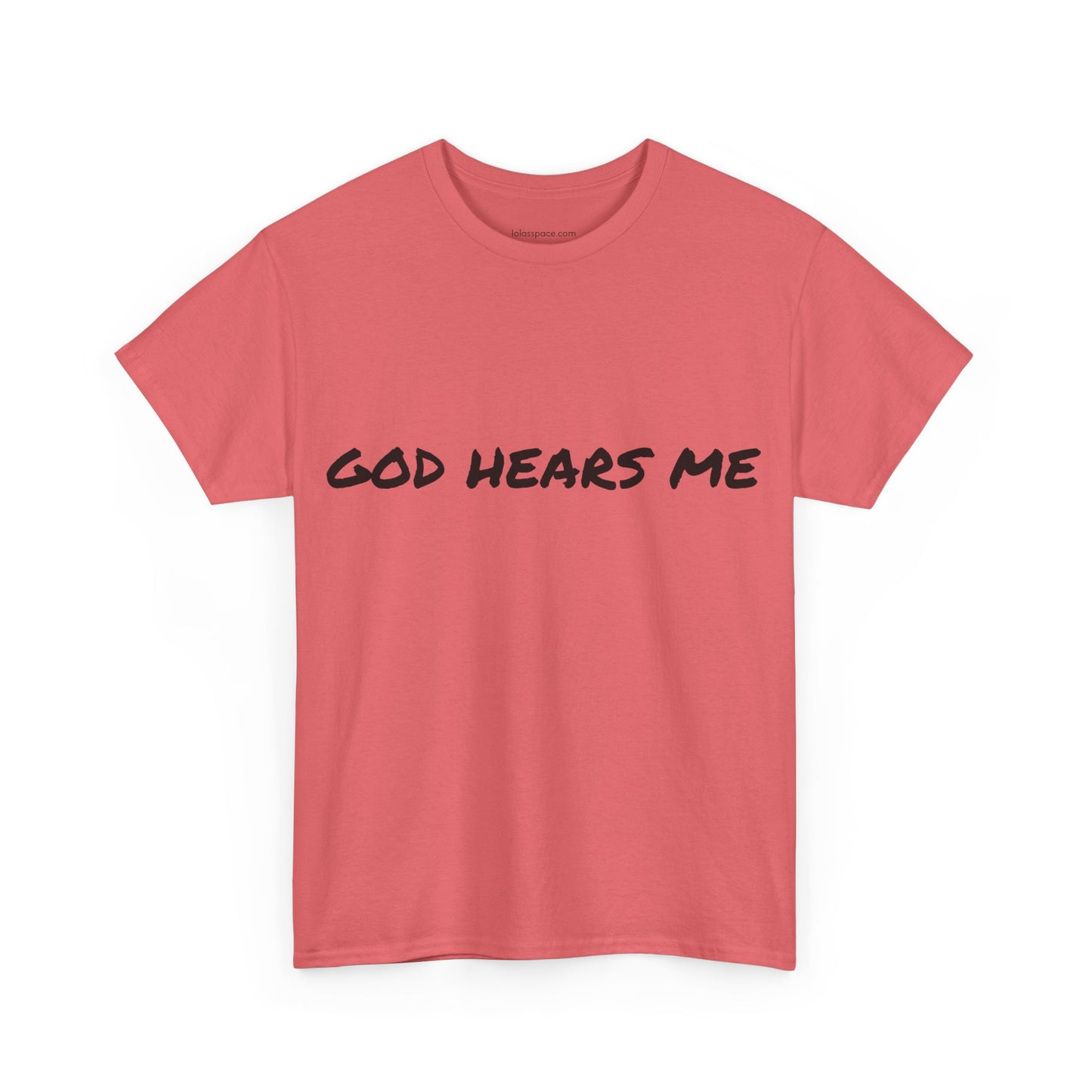 God Hears Me Unisex Heavy Cotton Tee