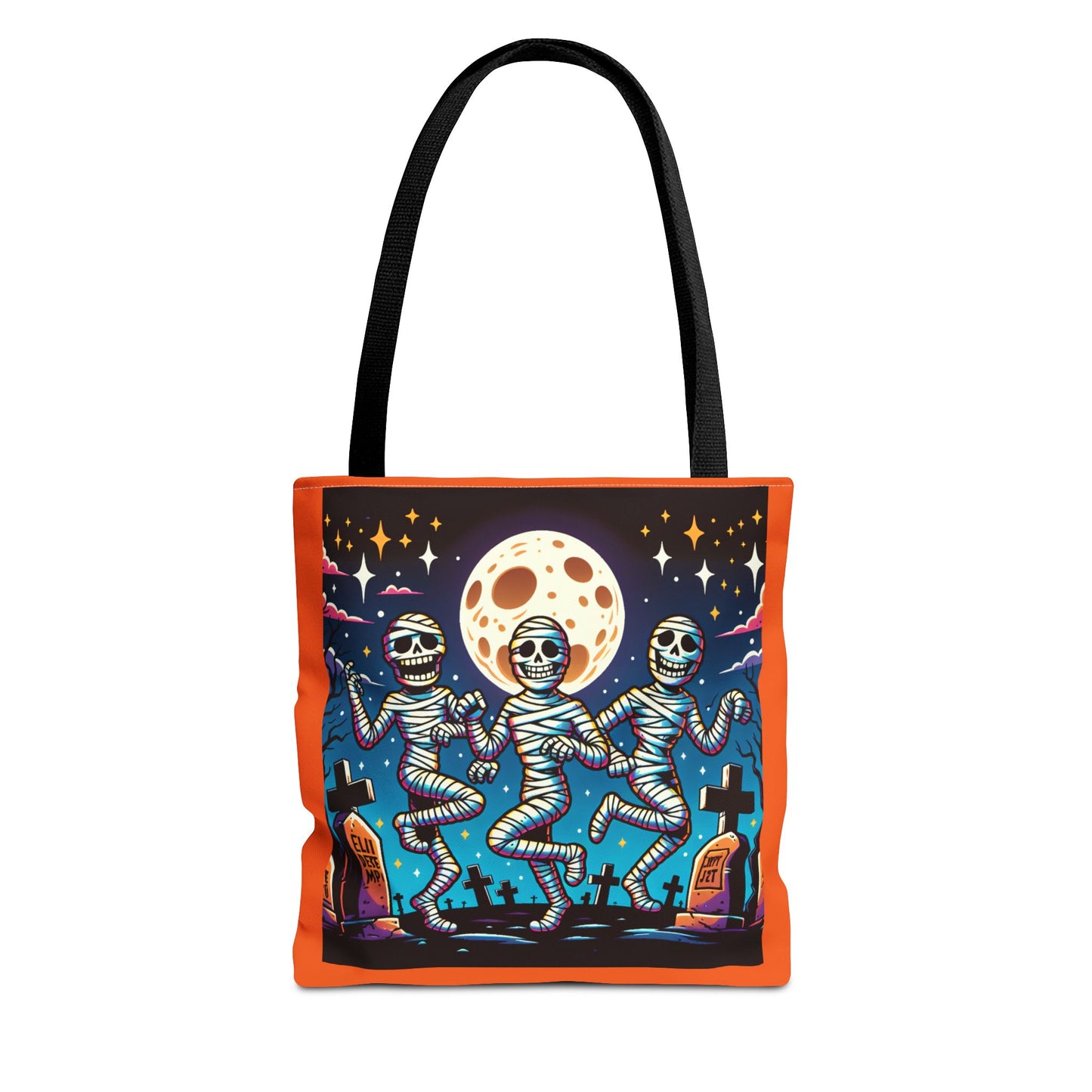 Halloween Dancing Mummies Tote Bag