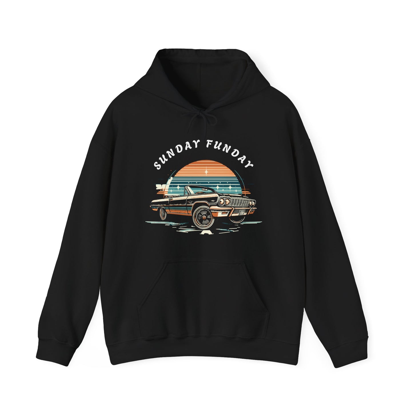 Sunday Funday Lowrider Unisex Heavy Blend™ Hooded Sweatshirt