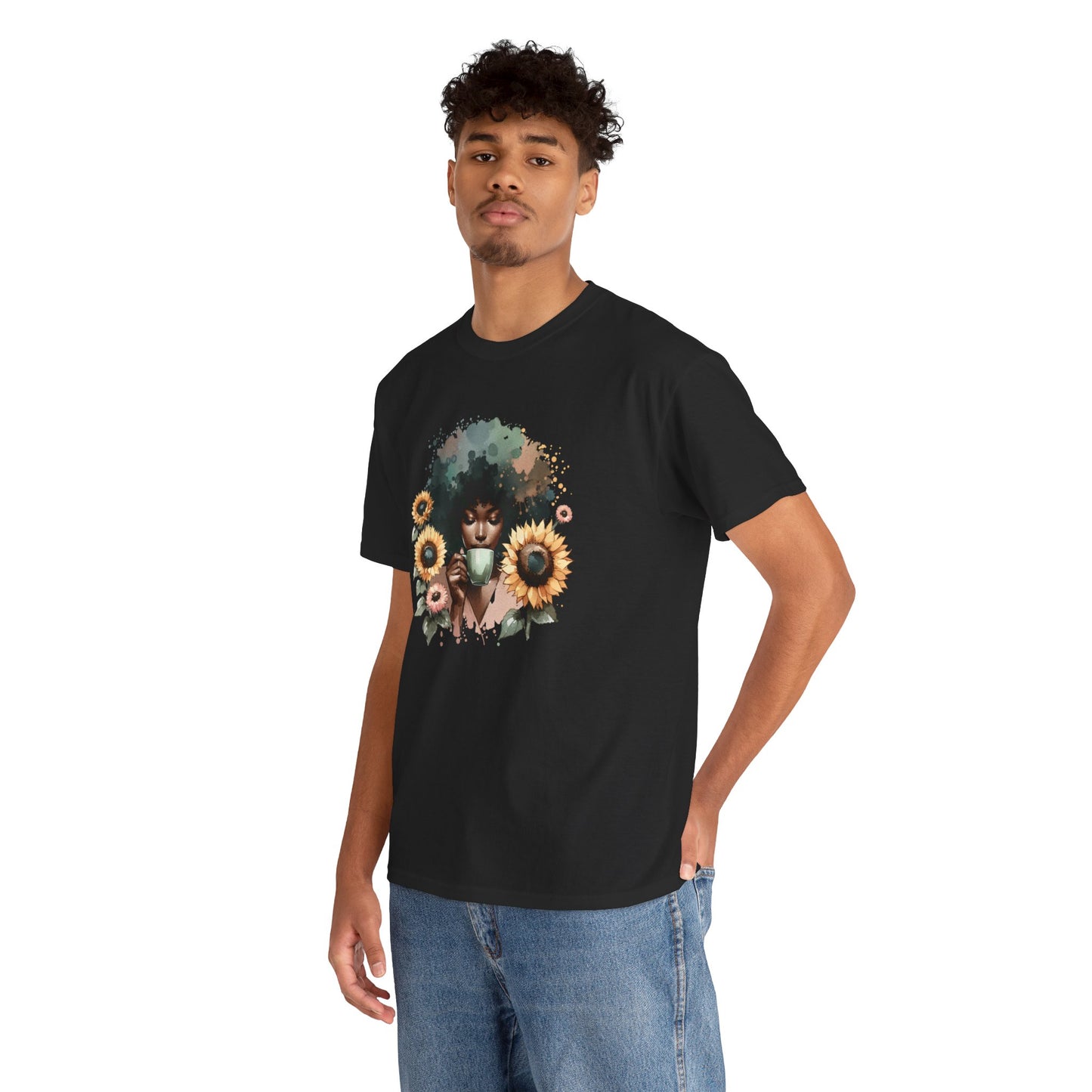 Sunflowers And Coffee T-Shirt