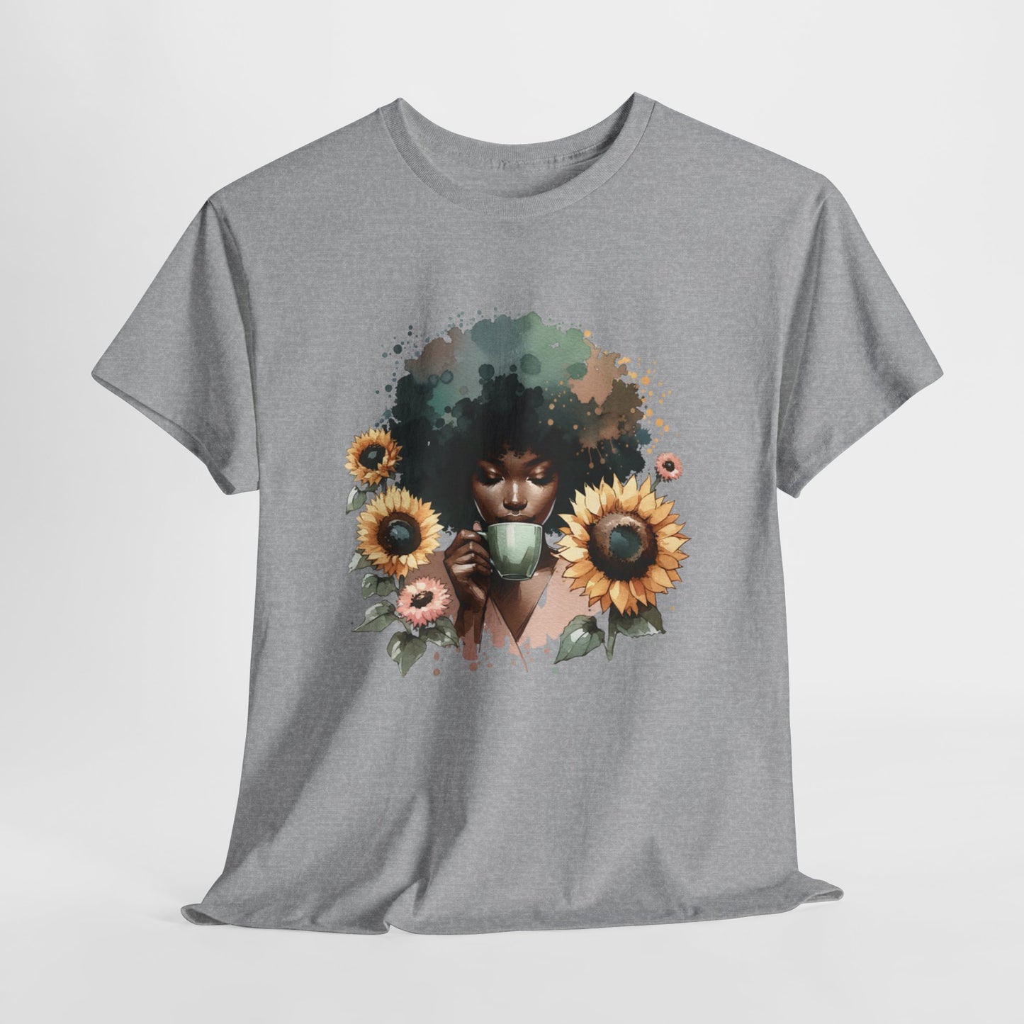 Sunflowers And Coffee T-Shirt