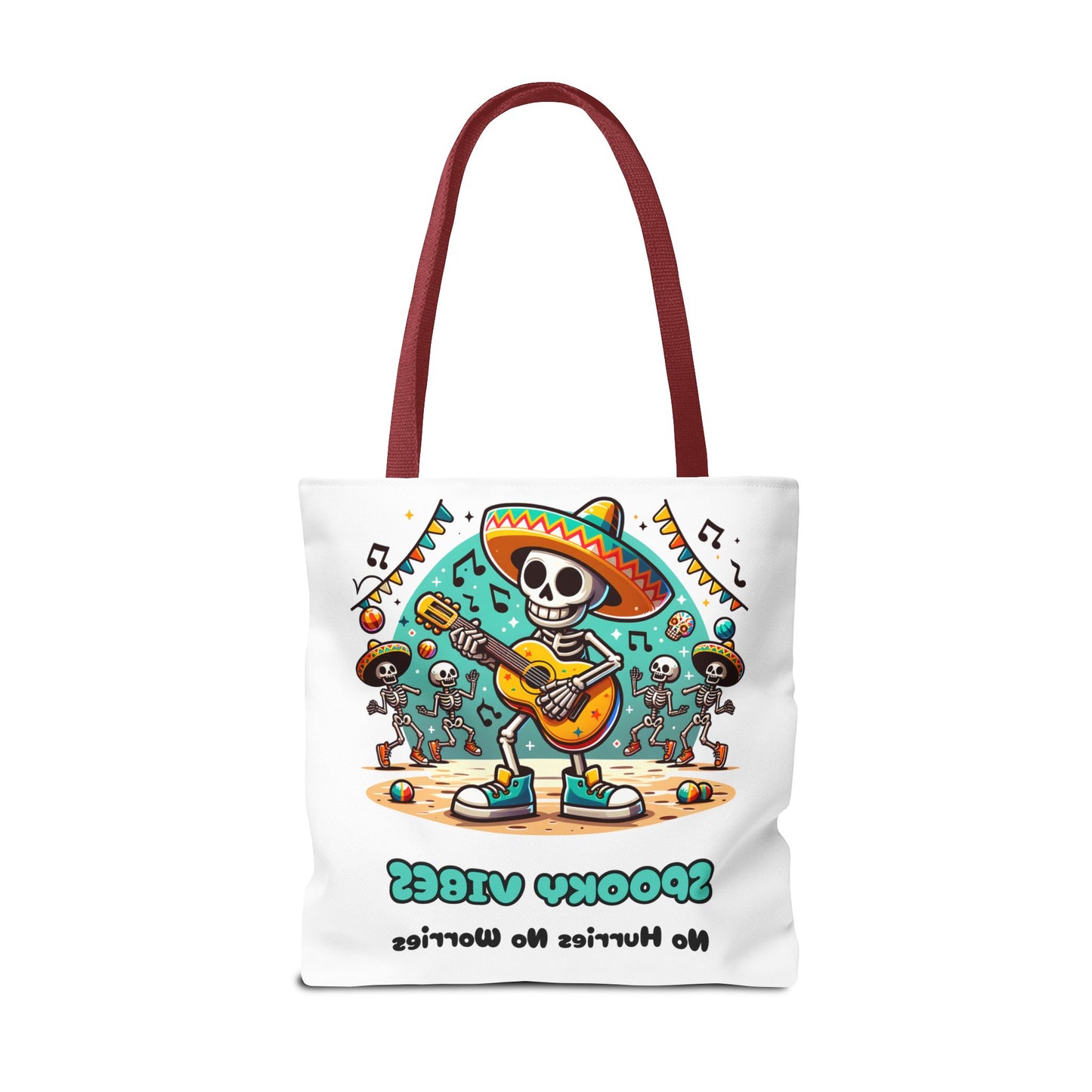 Spooky Vibes Tote Bag – Halloween Gothic Carryall