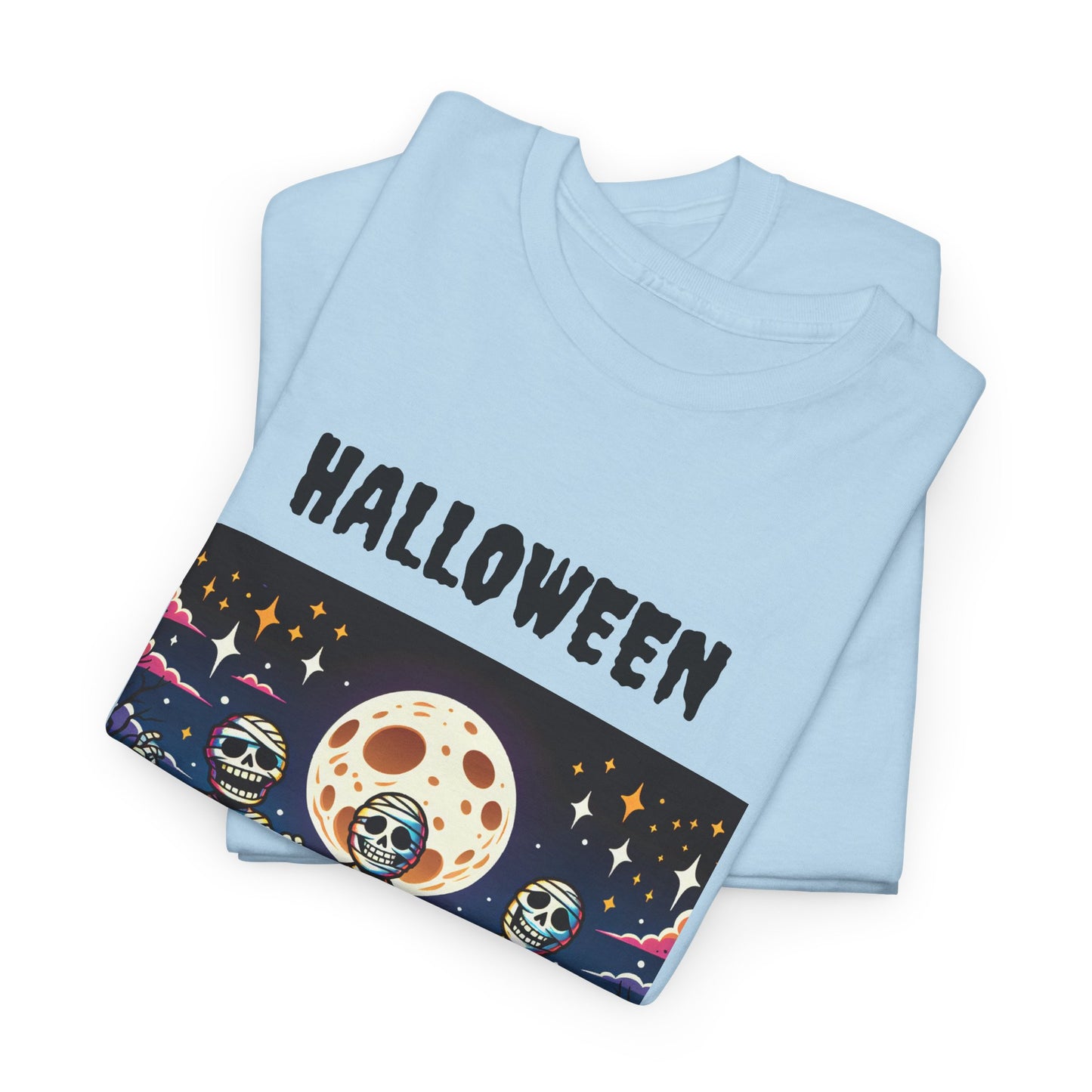 Halloween Graveyard Party Unisex Heavy Cotton Tee