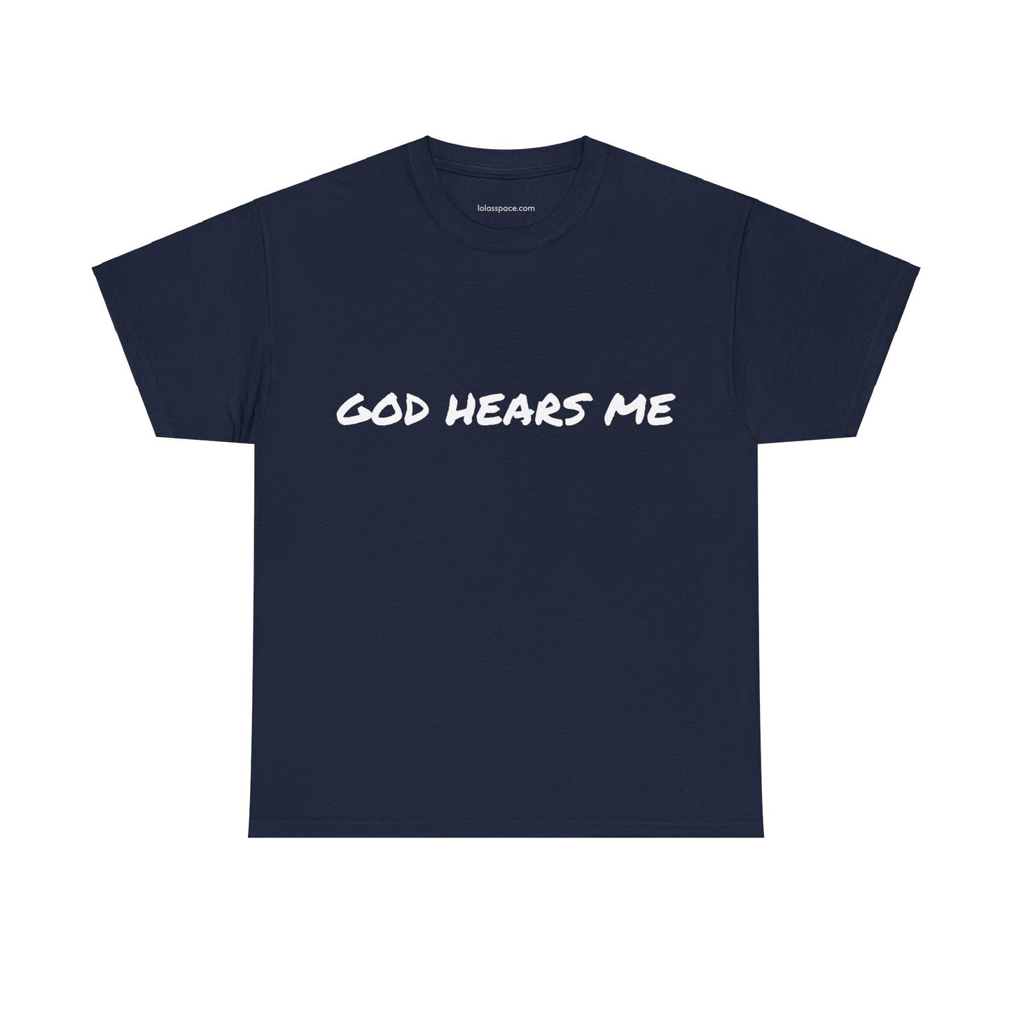 God Hears Me Unisex Heavy Cotton Tee